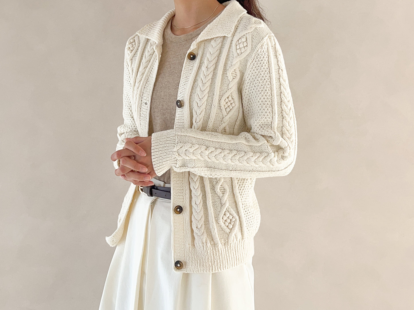 [PDF] Airy Cotton Vintage Granny Cardigan (ENGLISH)