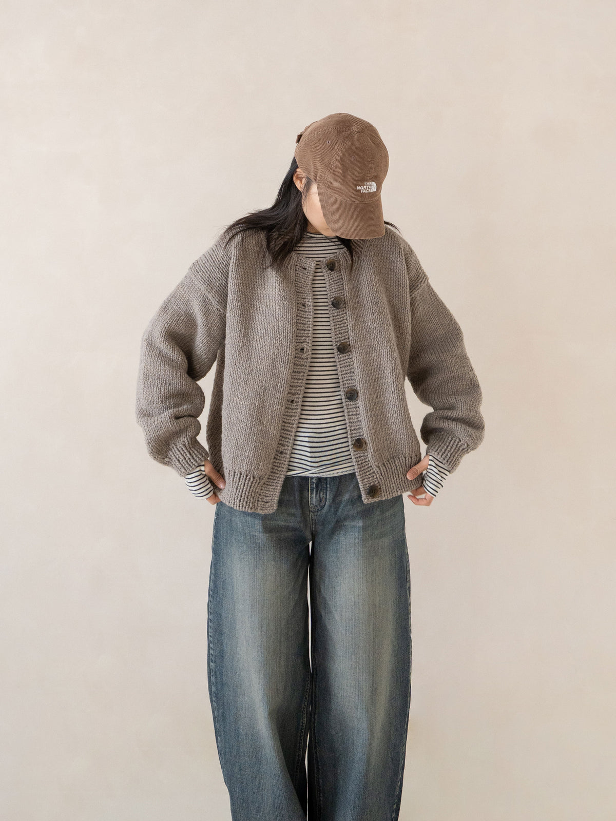 [PDF] Teddy Wool 30 Semi Drop-Shoulder Cardigan (ENGLISH)