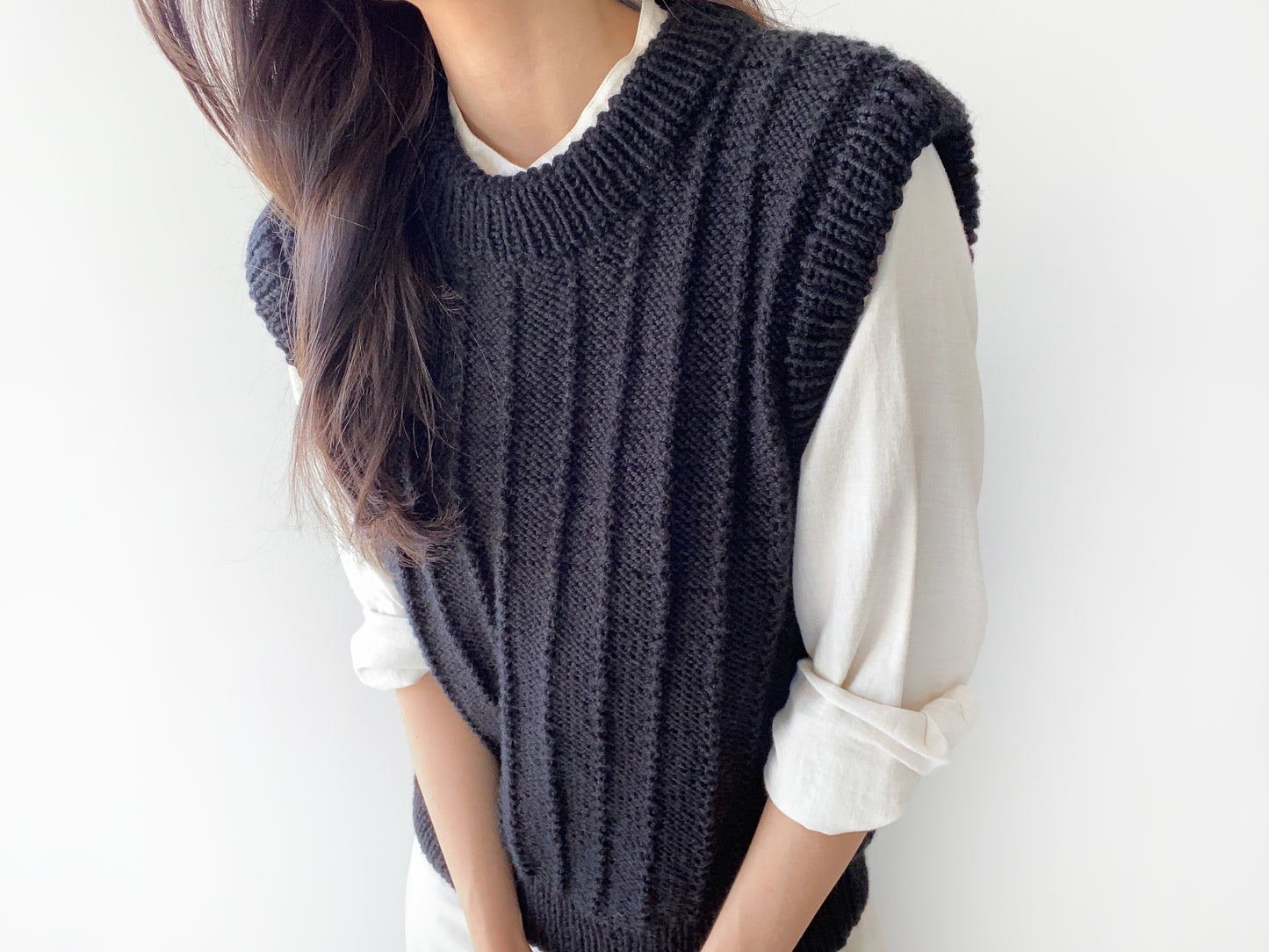 [PDF] Fashion Aran Basic Slipover (ENGLISH)