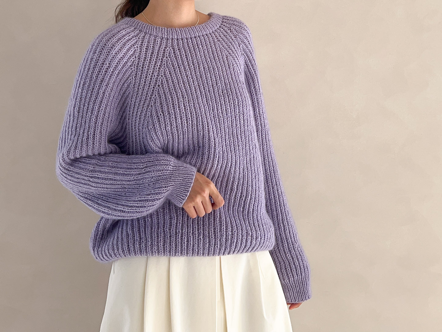 [PDF] Satin Merino Wool & Mulberry Silk Mohair Avo Brioche Sweater (ENGLISH)