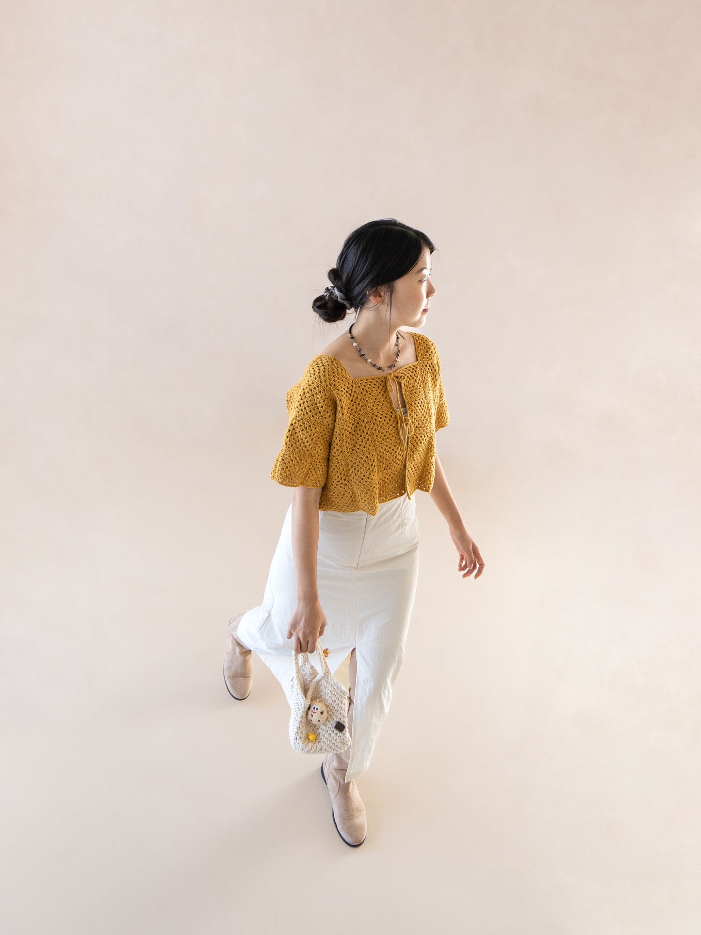 [PDF] Vegetable Crochet Motif Cardigan (ENGLISH)