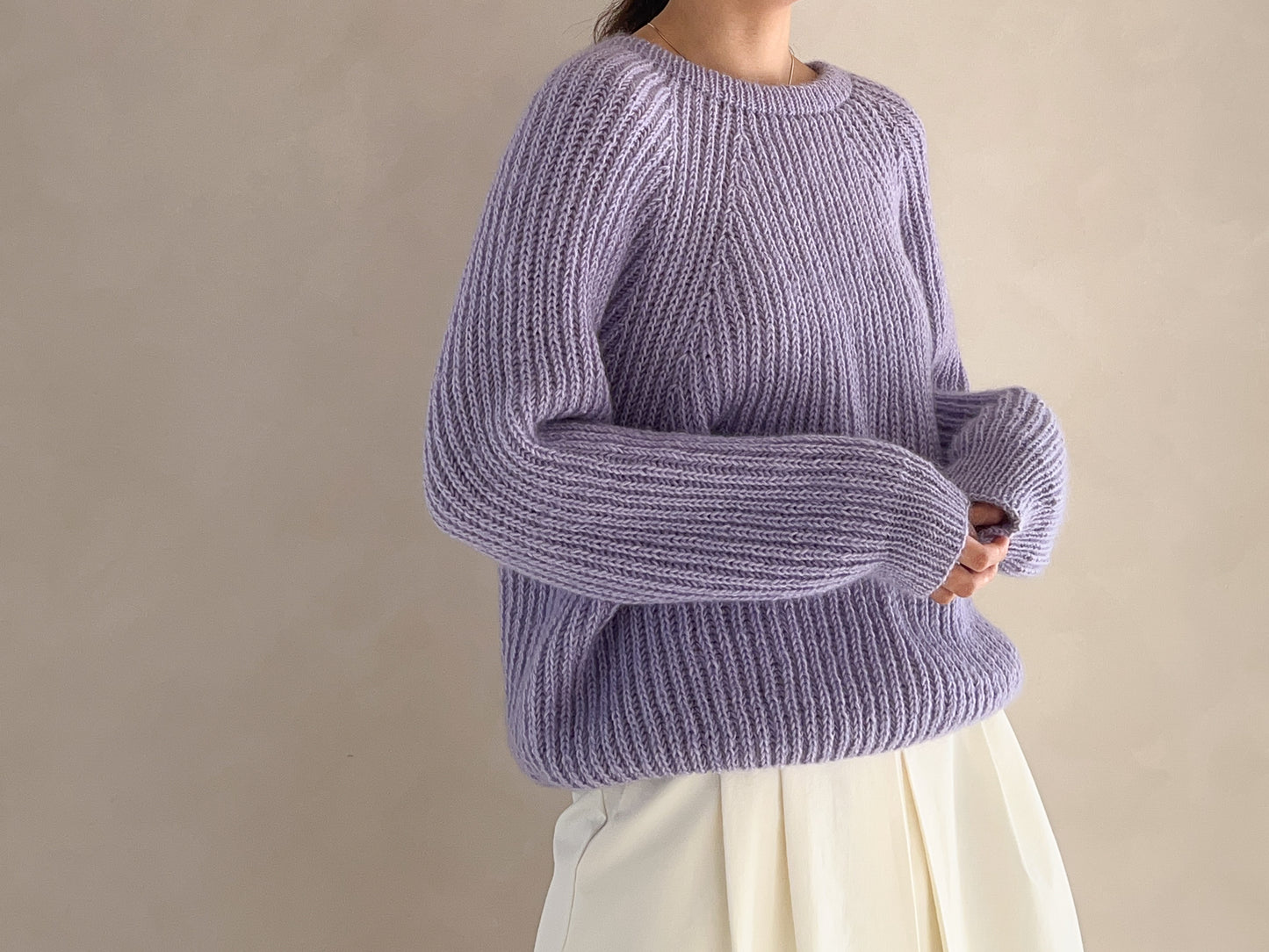 [PDF] Satin Merino Wool & Mulberry Silk Mohair Avo Brioche Sweater (ENGLISH)