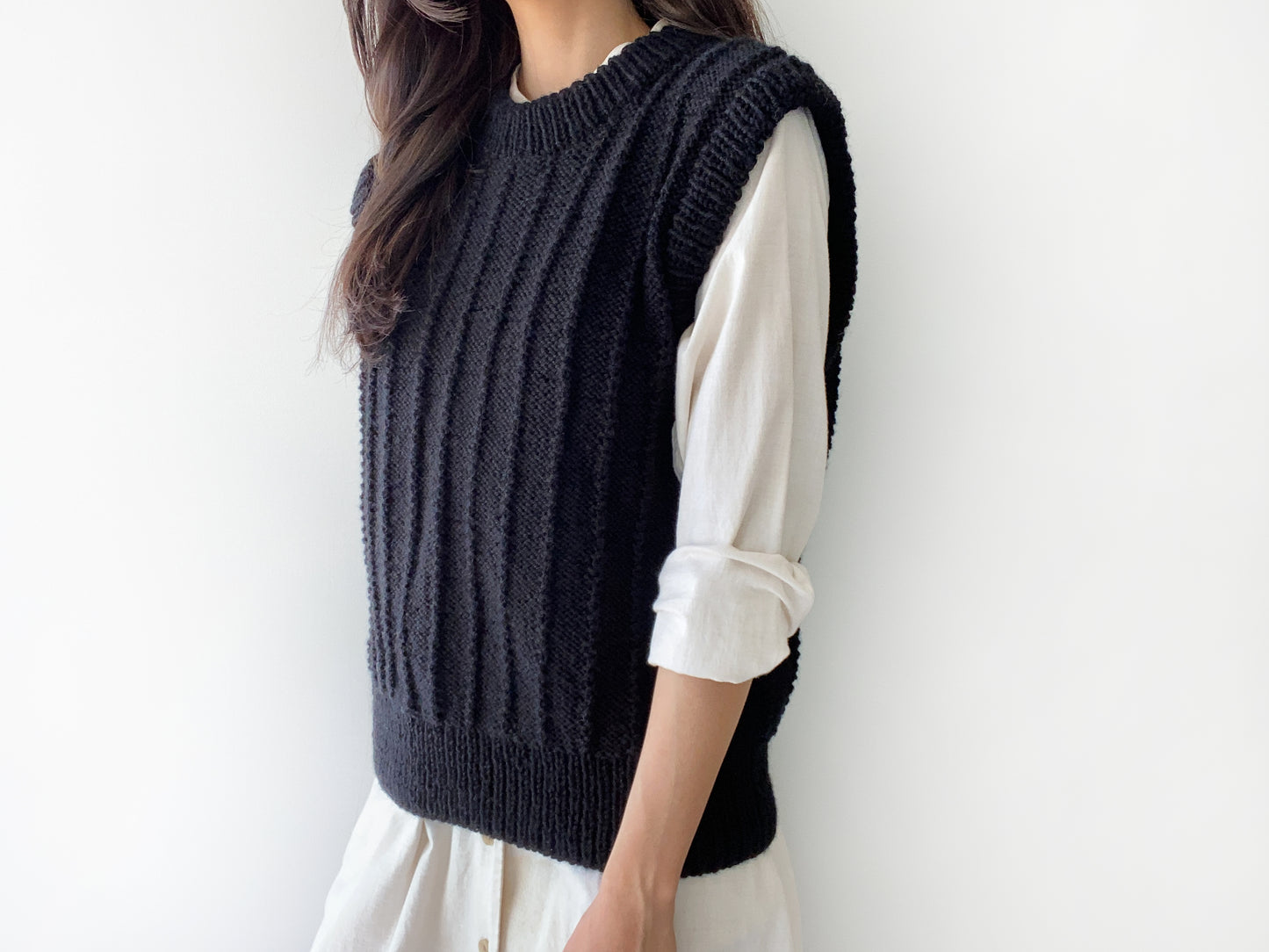 [PDF] Fashion Aran Basic Slipover (ENGLISH)