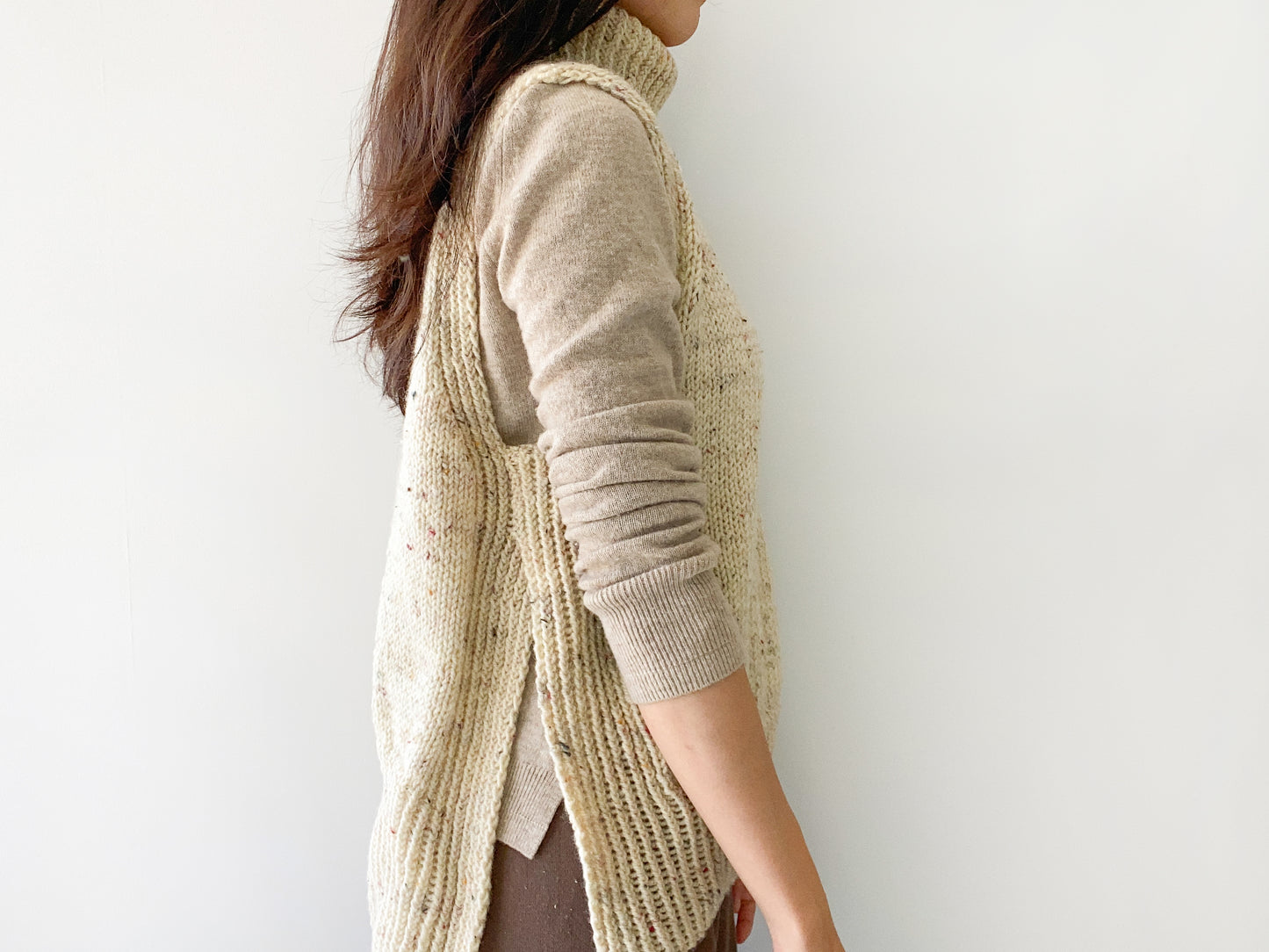 [PDF] Fashion Aran Turtleneck Slipover (ENGLISH)