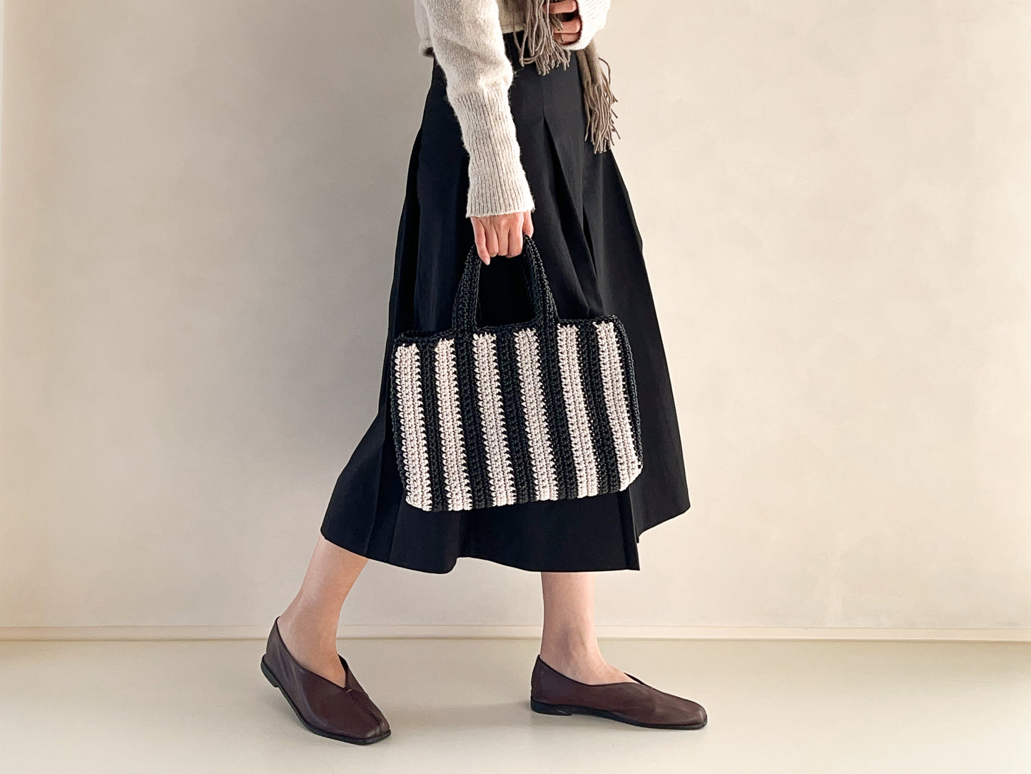 [PDF] I'm Not Leather Striped Bag (ENGLISH)