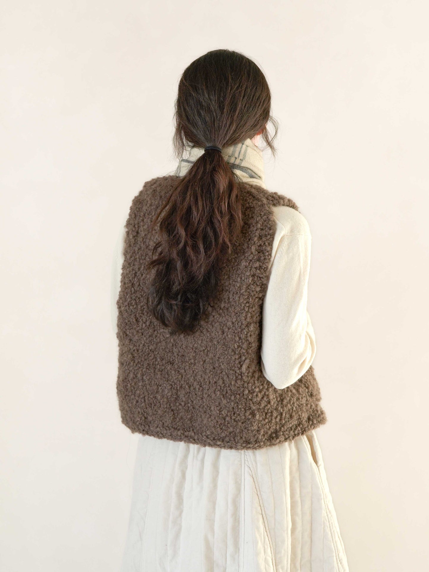 [PDF] Highland Alpaca Boucle Duffle Vest (ENGLISH)