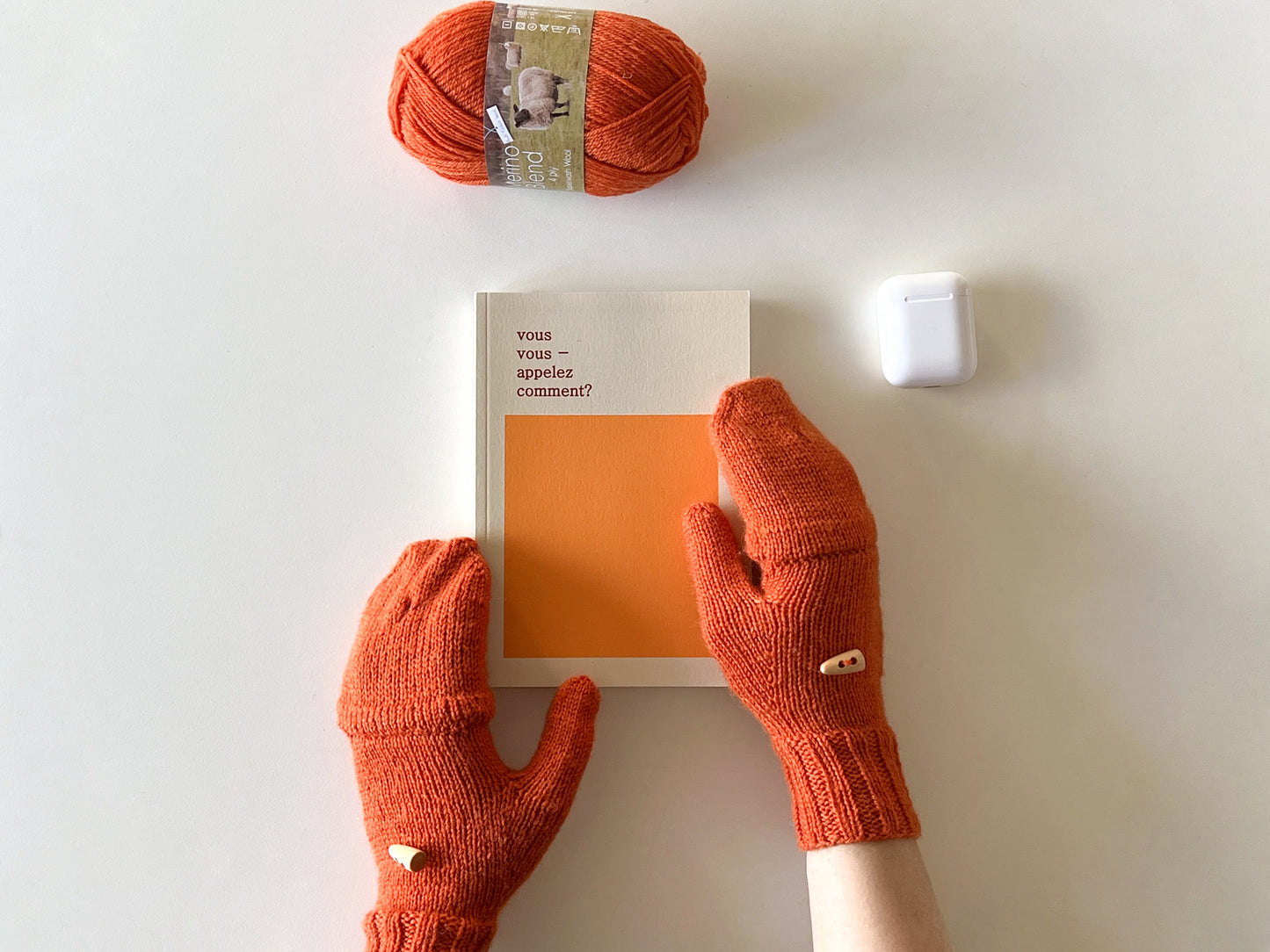 [PDF] Merino Blend Beanie Gloves (ENGLISH)