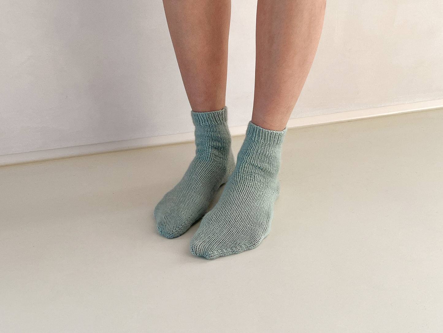 [PDF 도안] 슬로우스텝 베이직 양말 (KOREAN)