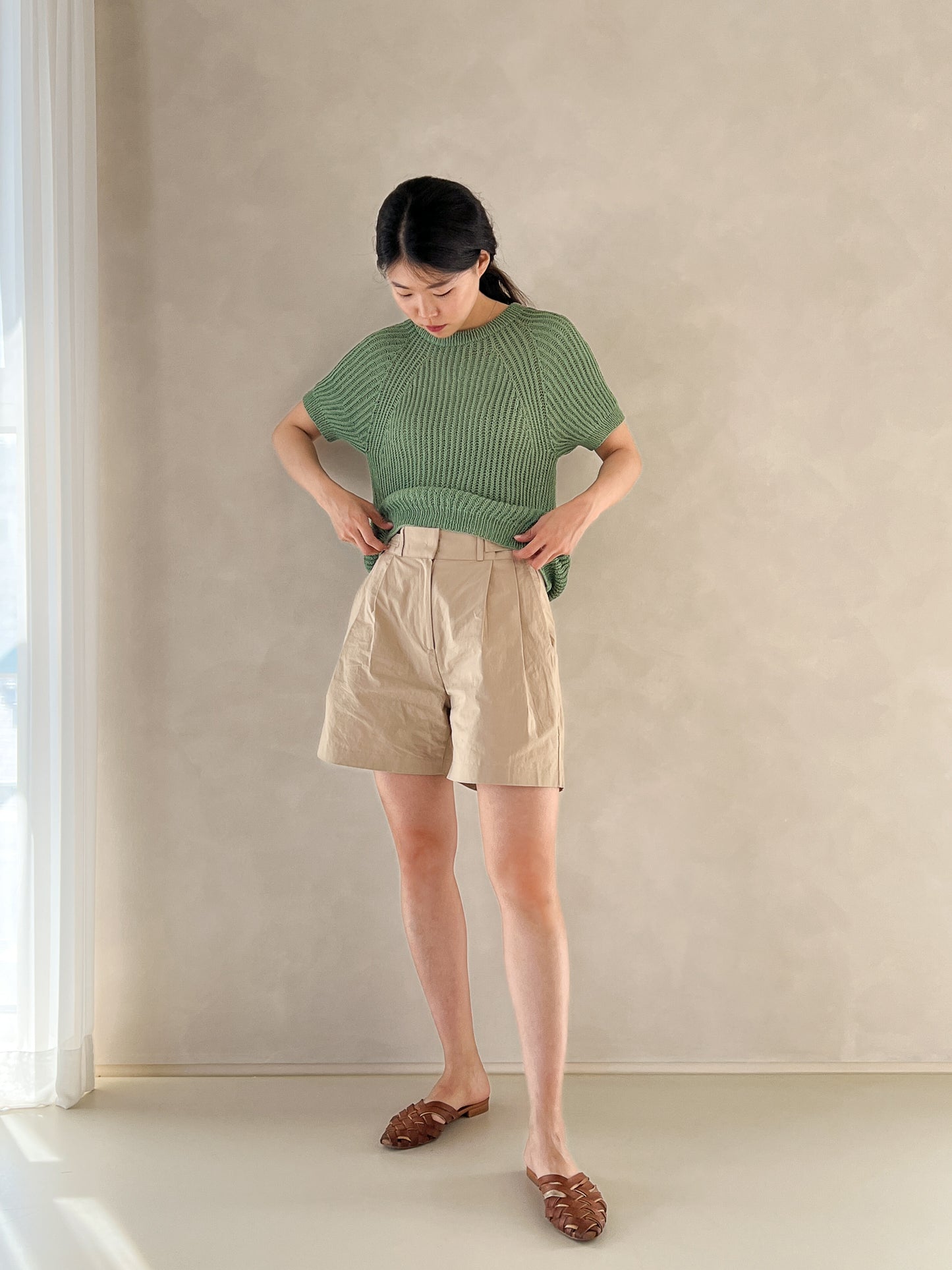 [PDF] Dear Linen Avo Brioche Top-Down Tee (ENGLISH)
