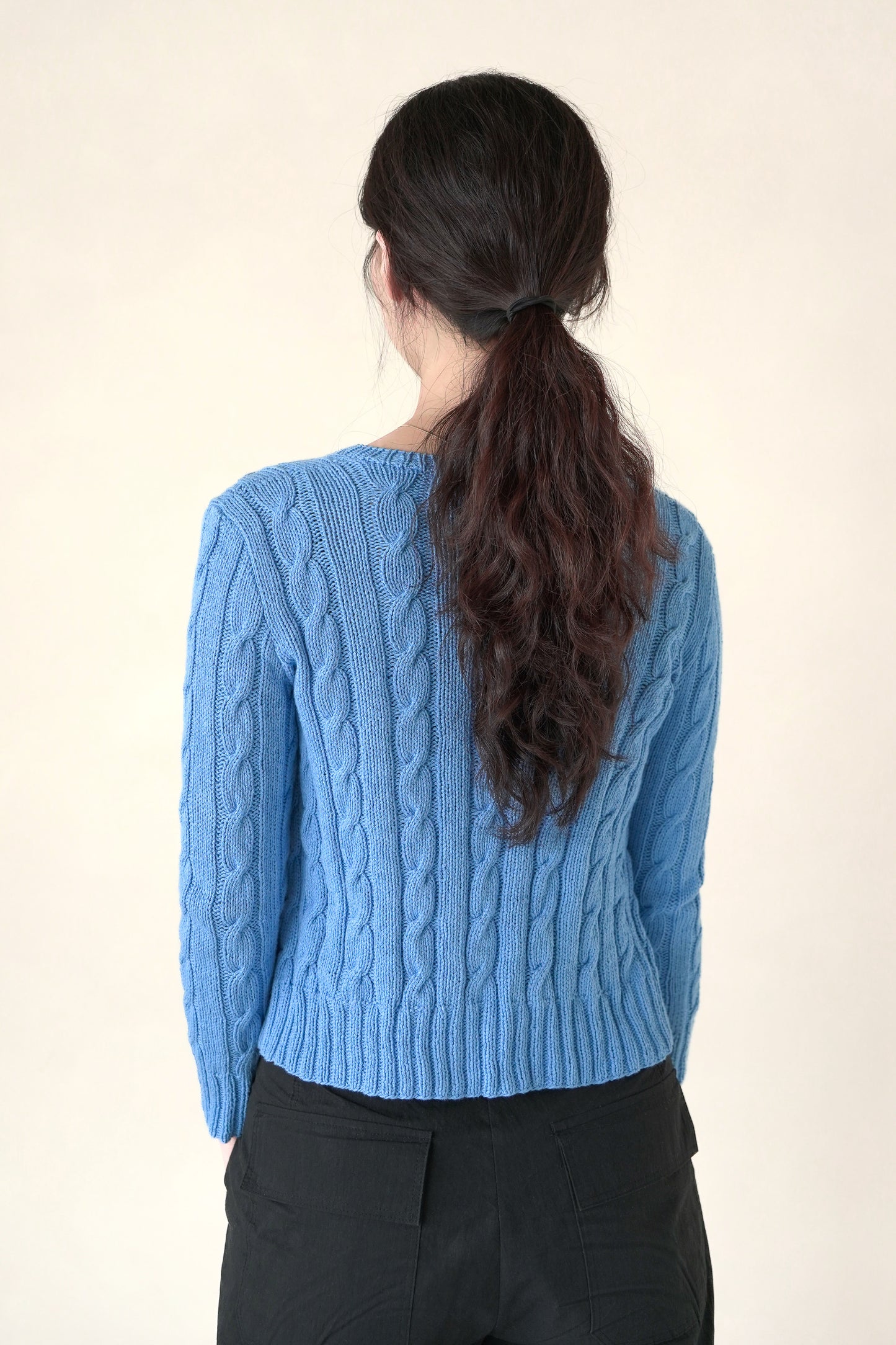[PDF] Vegetable Cable Bottom-up Cardigan (ENGLISH)