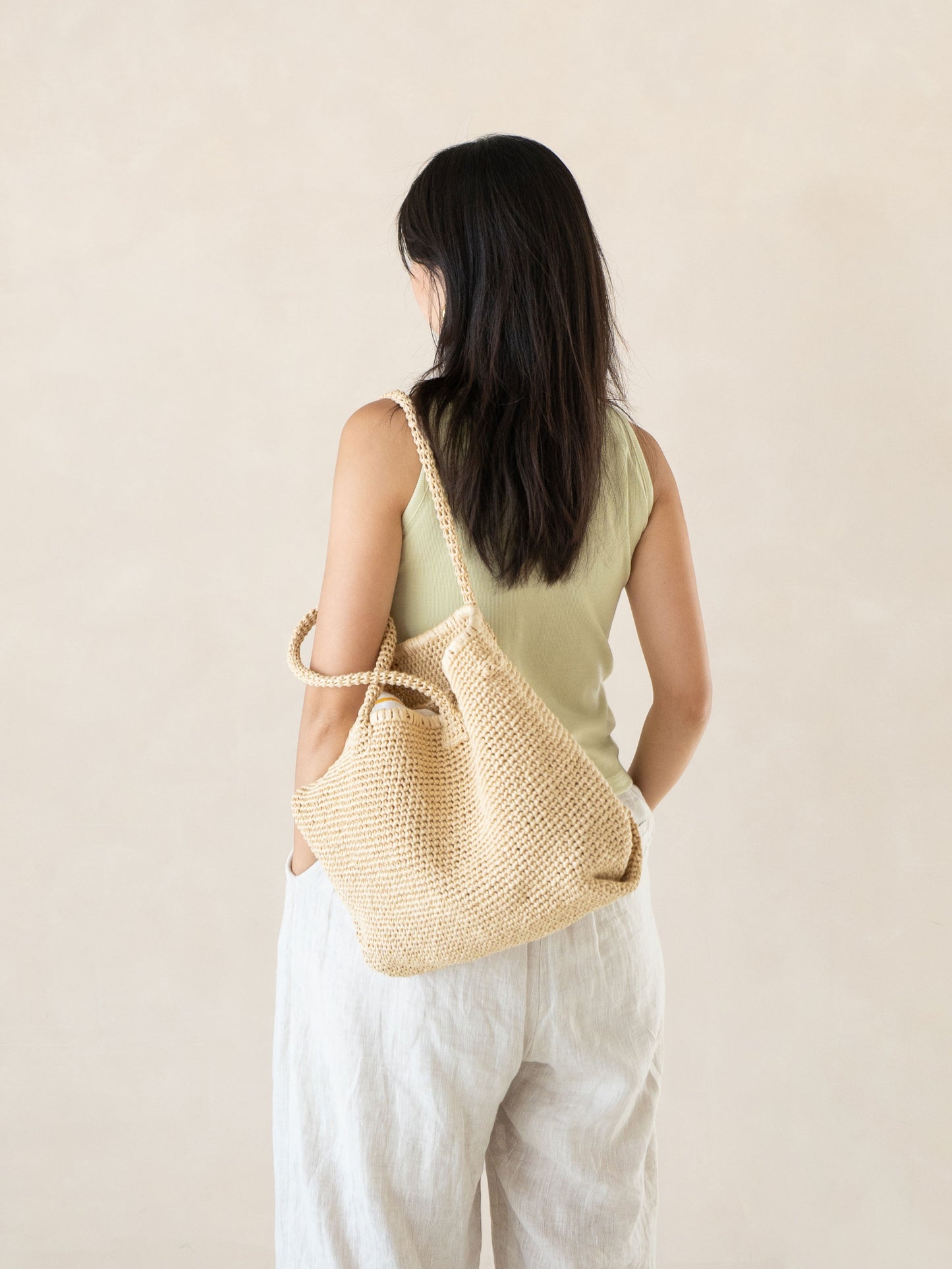 [PDF] Cupro Raffia Big Bag (ENGLISH)