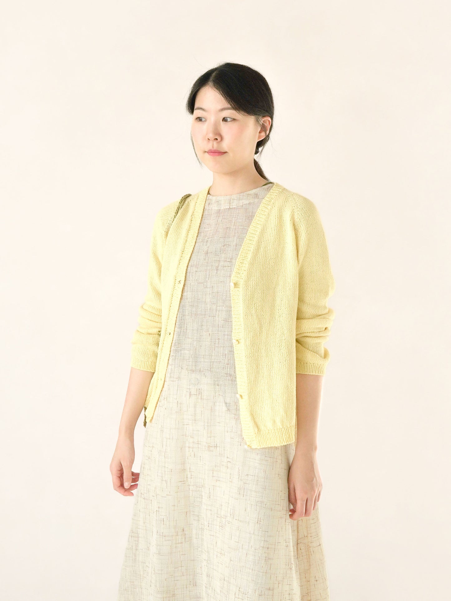 [PDF] Vegetable V-neck Cardigan (ENGLISH)