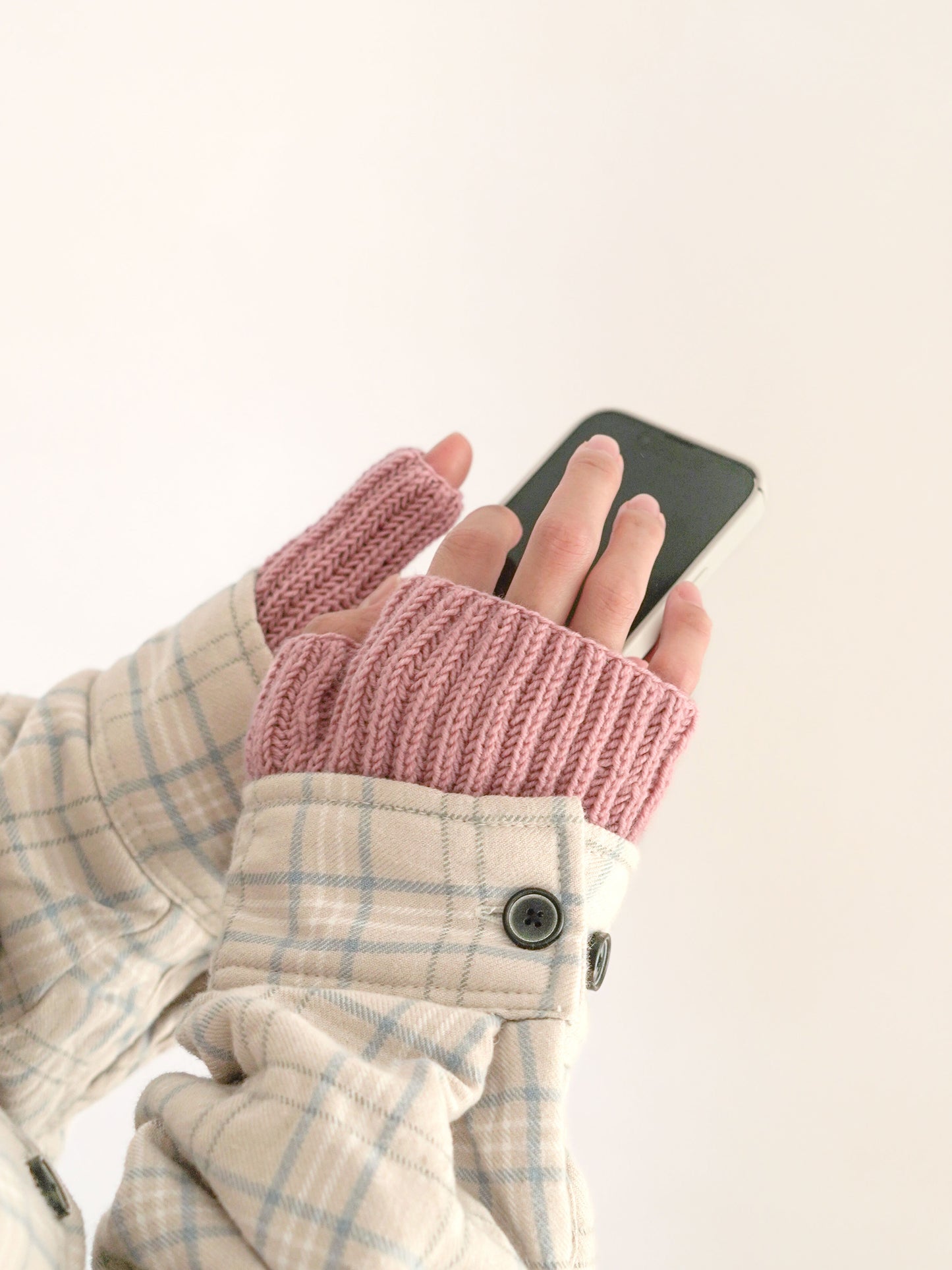 [PDF 도안] 새틴 메리노 울 브리오쉬 핸드워머 (KOREAN)