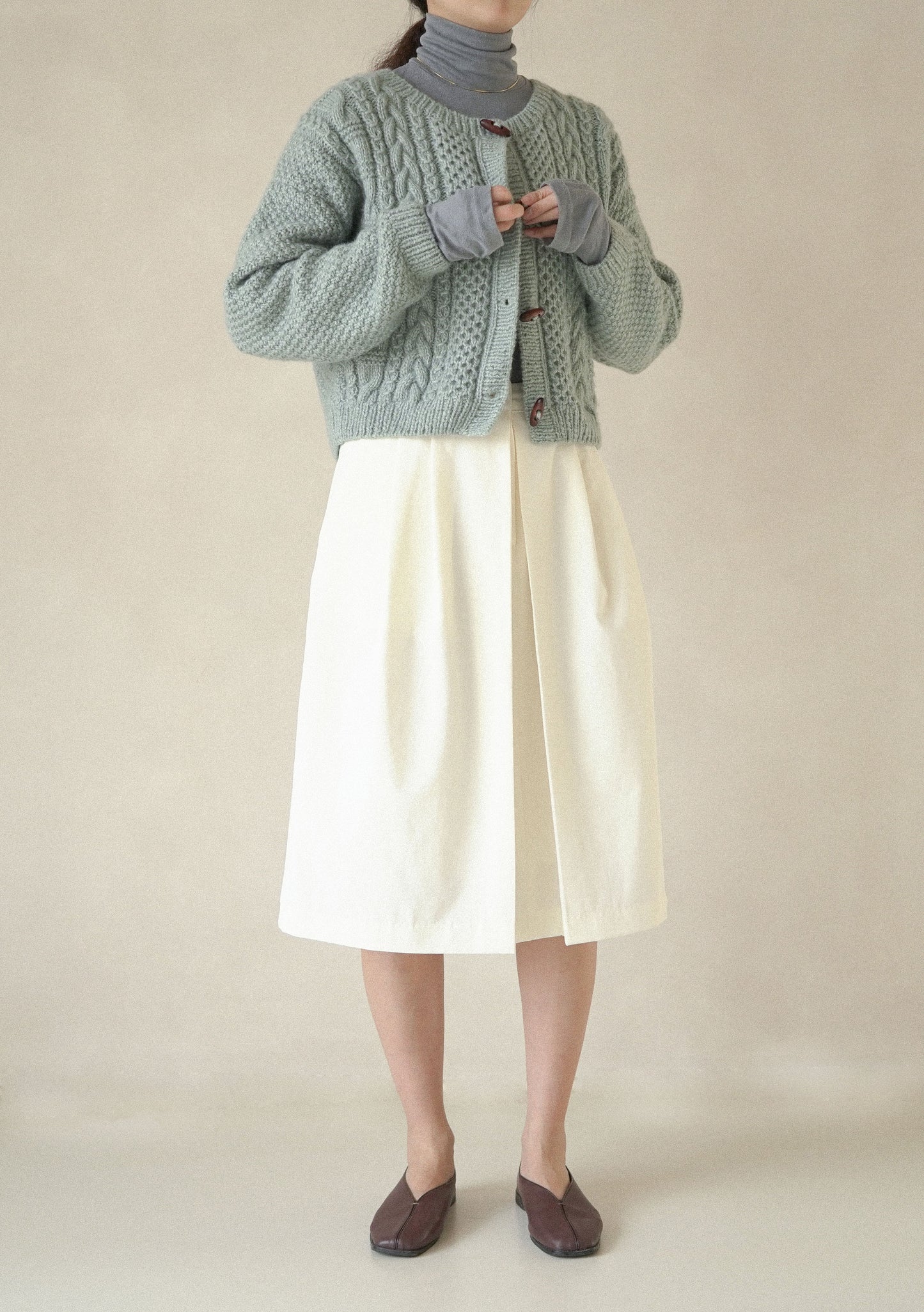 [PDF] Fairy Peanut Cable Cardigan (ENGLISH)