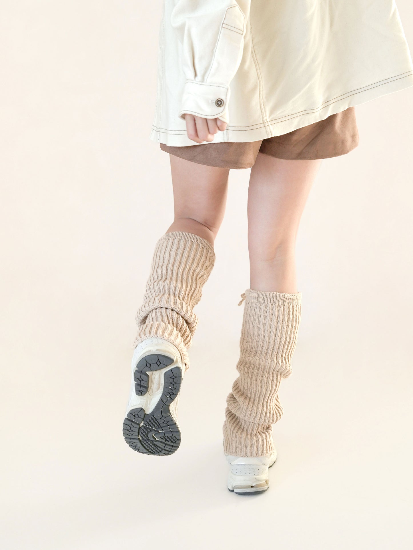 [PDF] Airy Cotton Brioche Leg Warmers (ENGLISH)