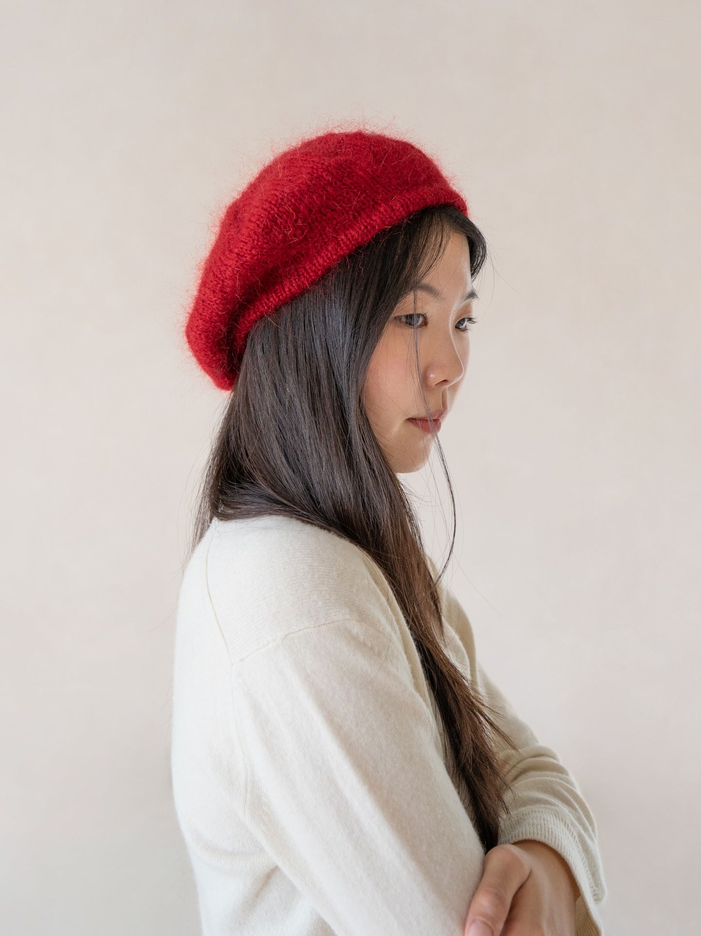 [PDF] Mohair Trendy French Beret (ENGLISH)