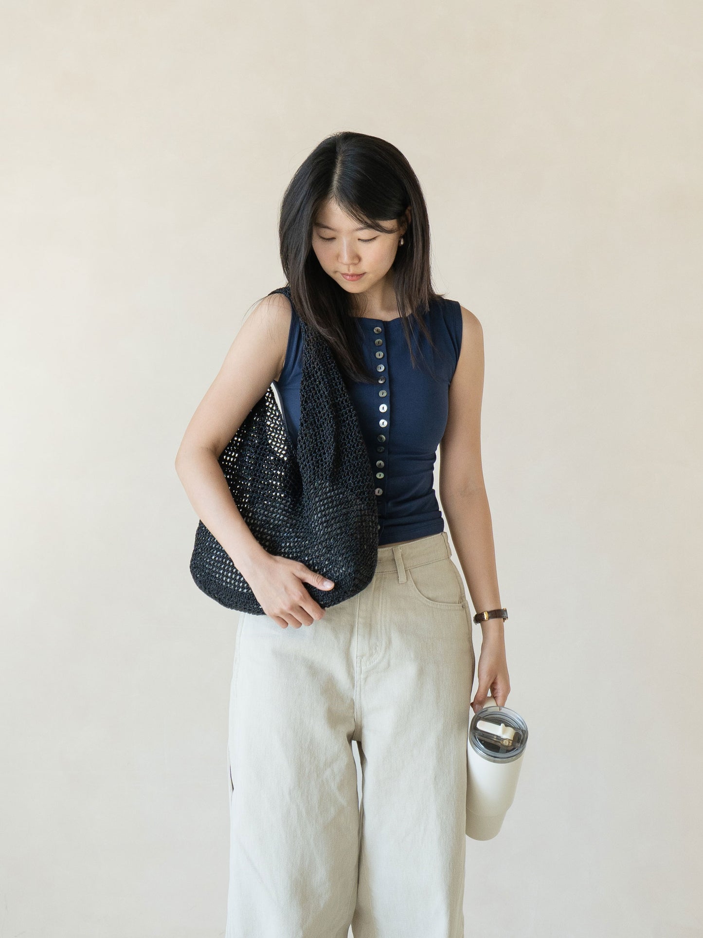 [PDF] Metallic Core Mesh Hobo Bag (Horse Chart Included) (ENGLISH)