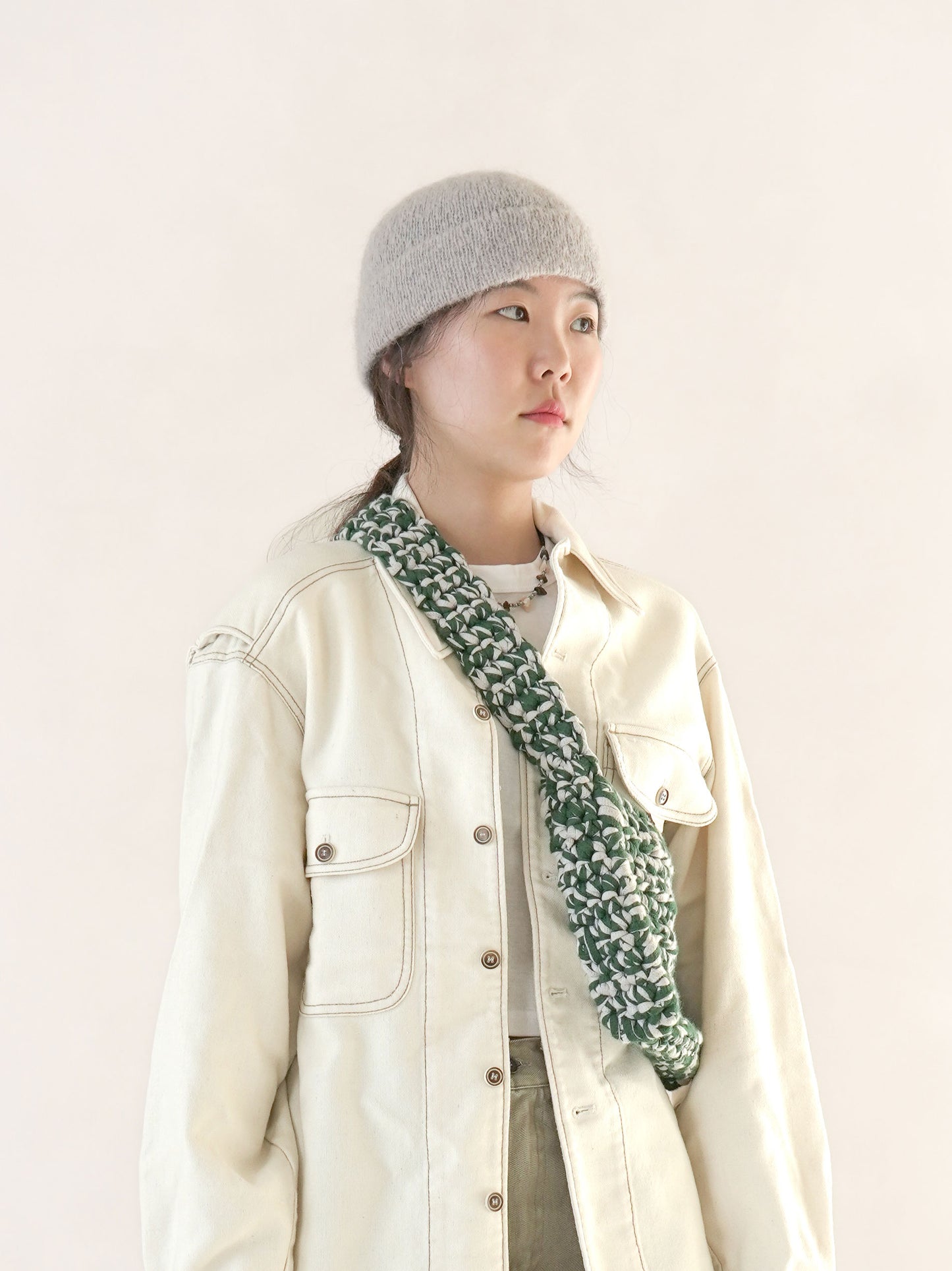 [PDF] Satin Alpaca Mohair Short Beanie  (ENGLISH)