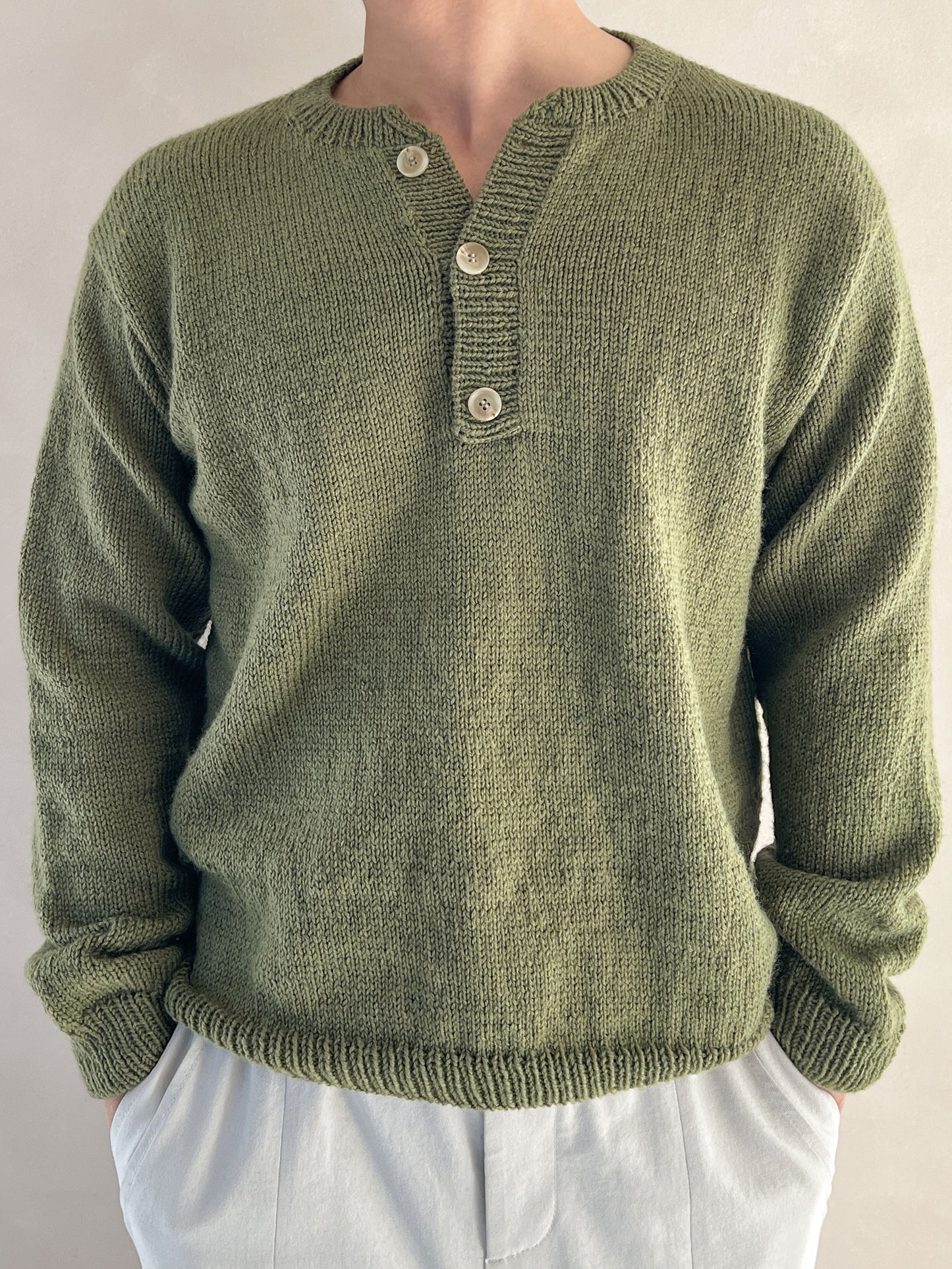 [PDF] Majestic Henley Neck Top-down Sweater (ENGLISH)