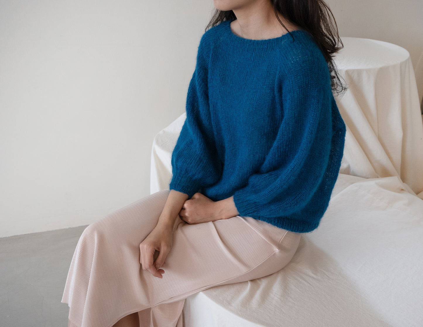 [PDF] Satin Alpaca Mohair Balloon Top-down (ENGLISH)