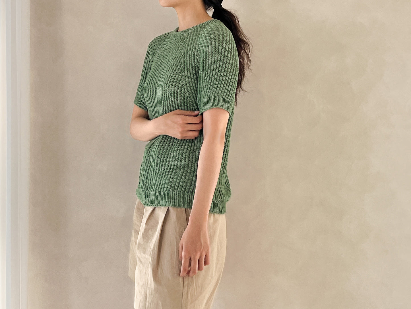 [PDF] Dear Linen Avo Brioche Top-Down Tee (ENGLISH)
