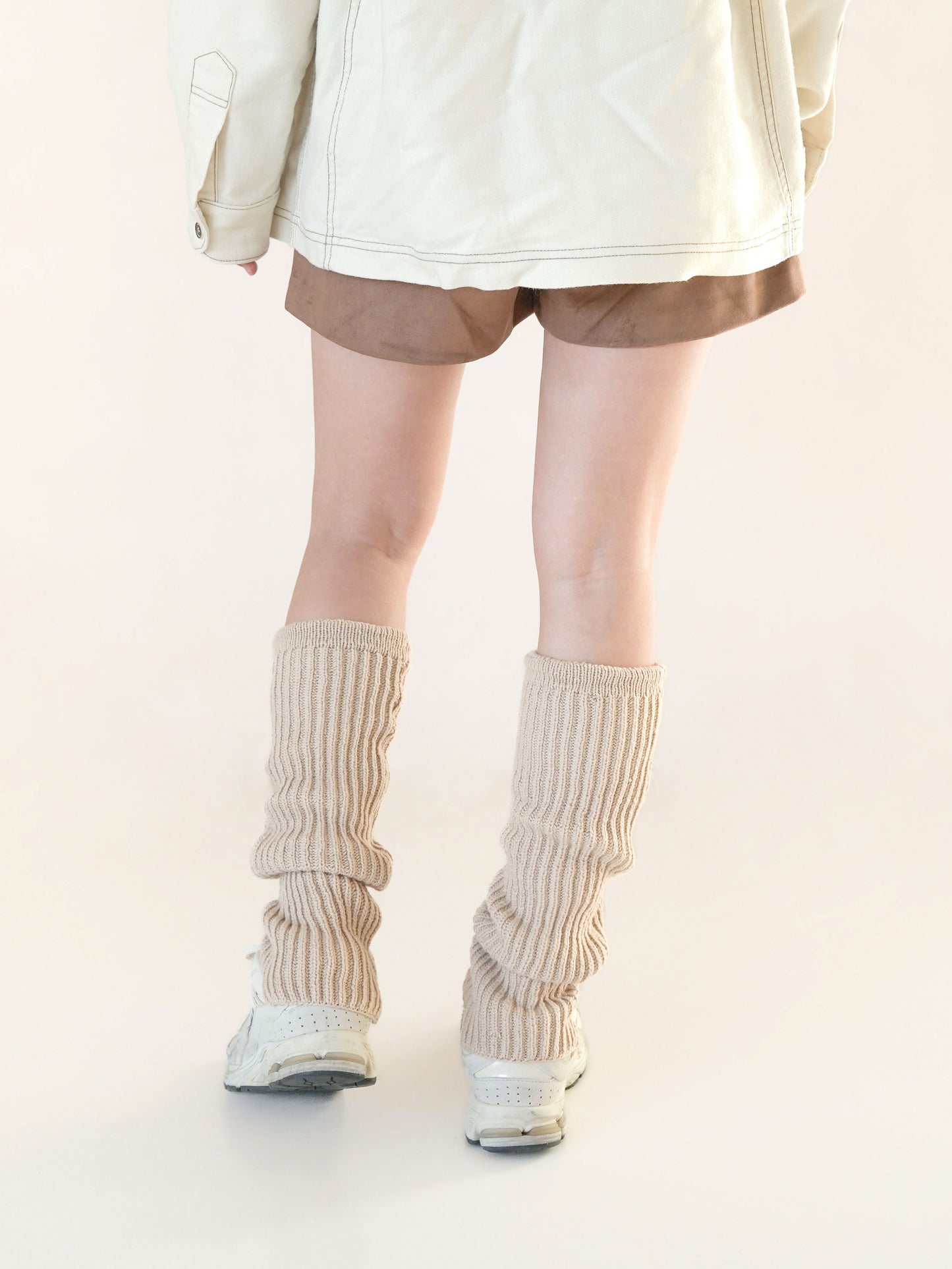 [PDF] Airy Cotton Brioche Leg Warmers (ENGLISH)