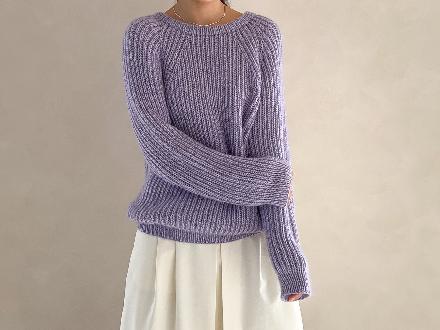 [PDF] Satin Merino Wool & Mulberry Silk Mohair Avo Brioche Sweater (ENGLISH)