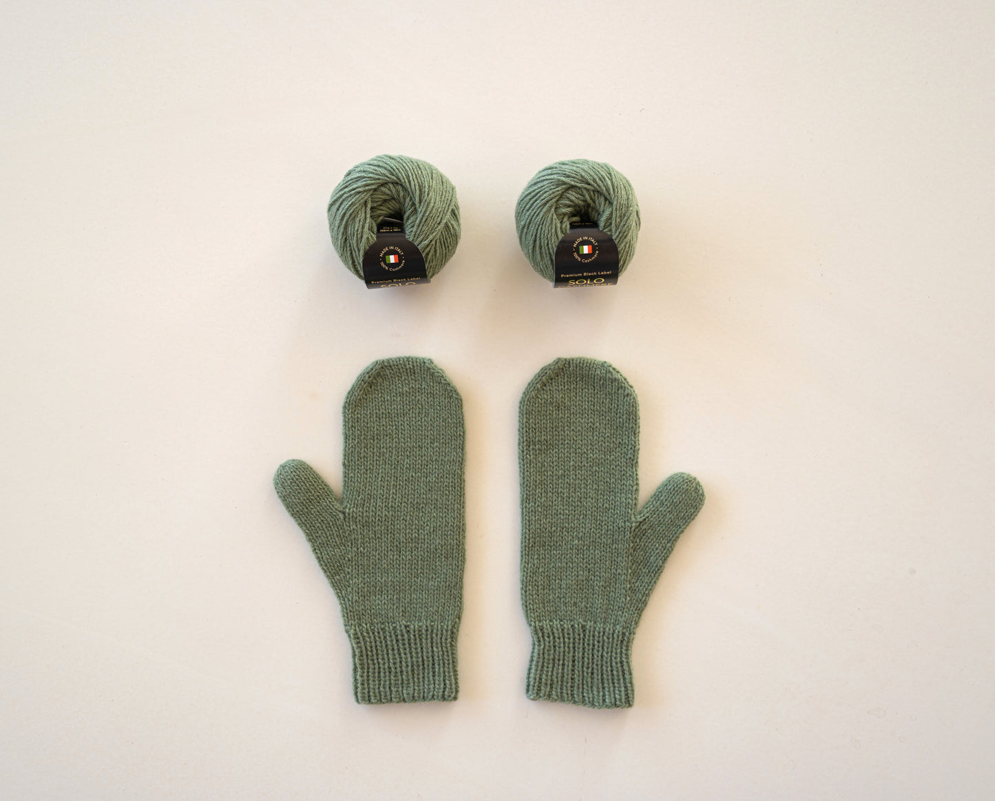 [PDF 도안] 솔로 캐시미어 손모아 장갑 (KOREAN)