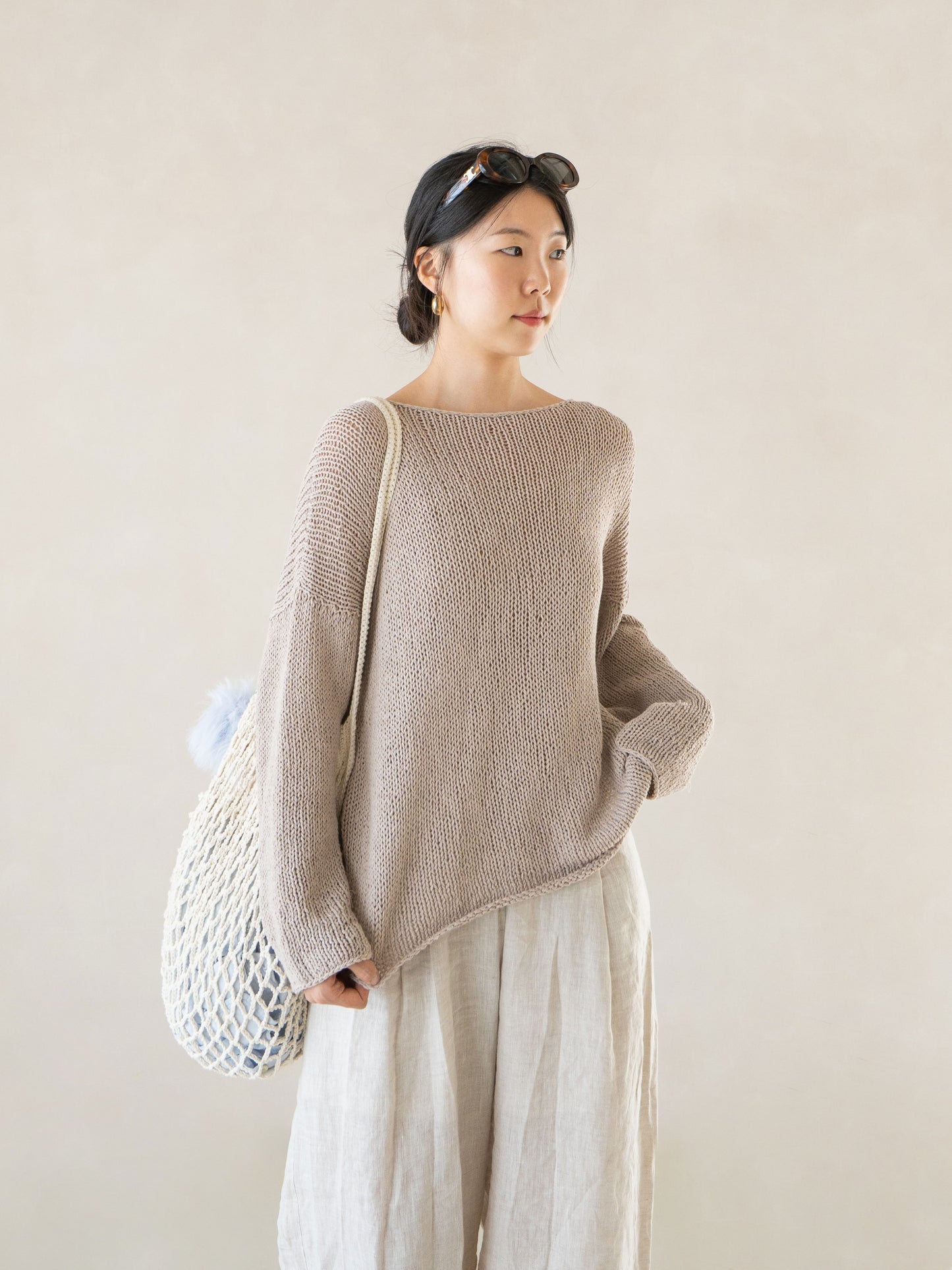 [PDF] Linendale Top-Down Gmool Sweater (ENGLISH)