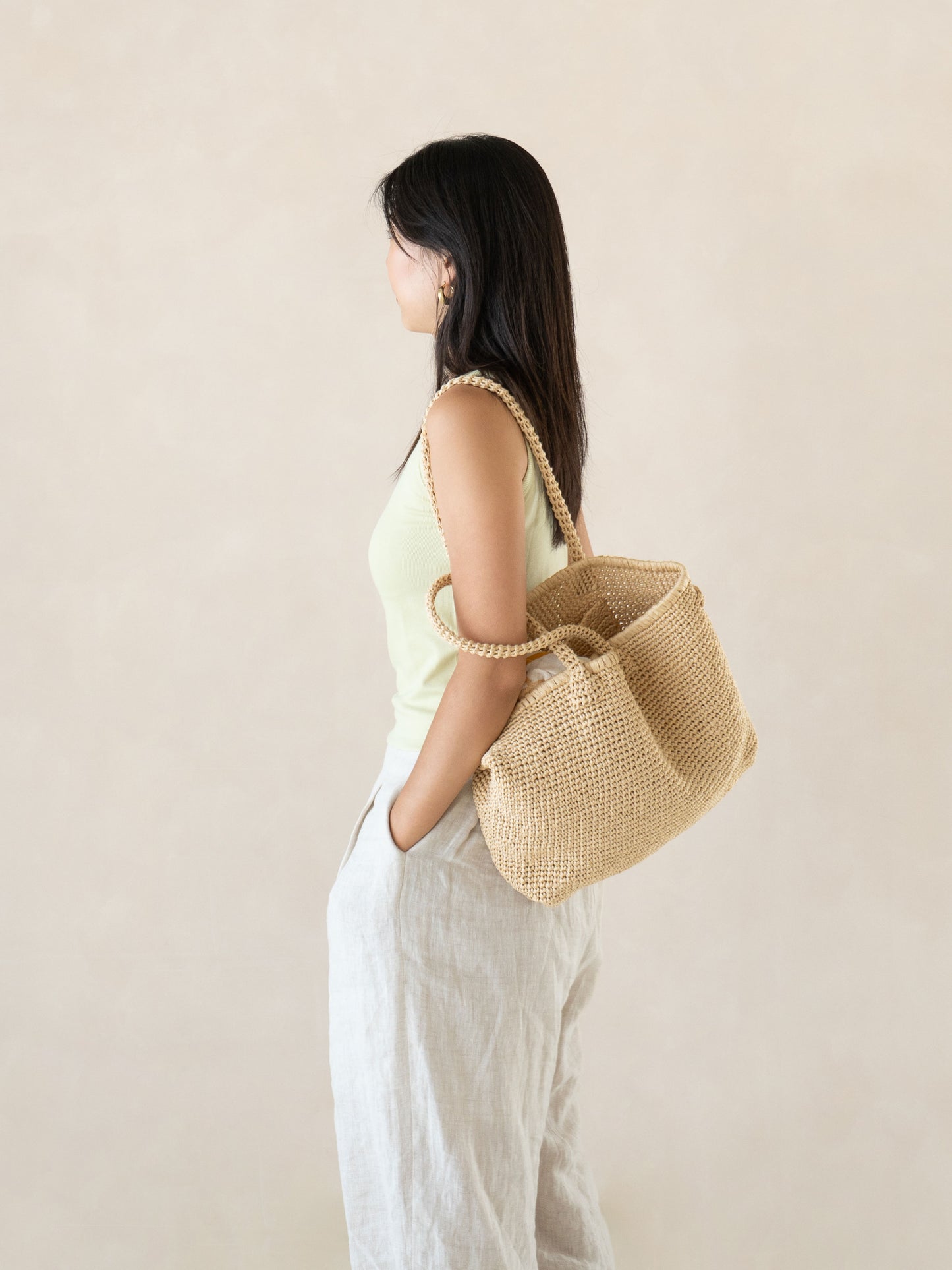 [PDF] Cupro Raffia Big Bag (ENGLISH)