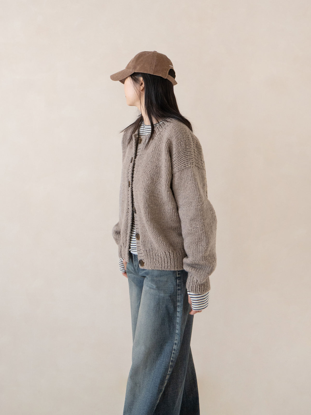 [PDF] Teddy Wool 30 Semi Drop-Shoulder Cardigan (ENGLISH)