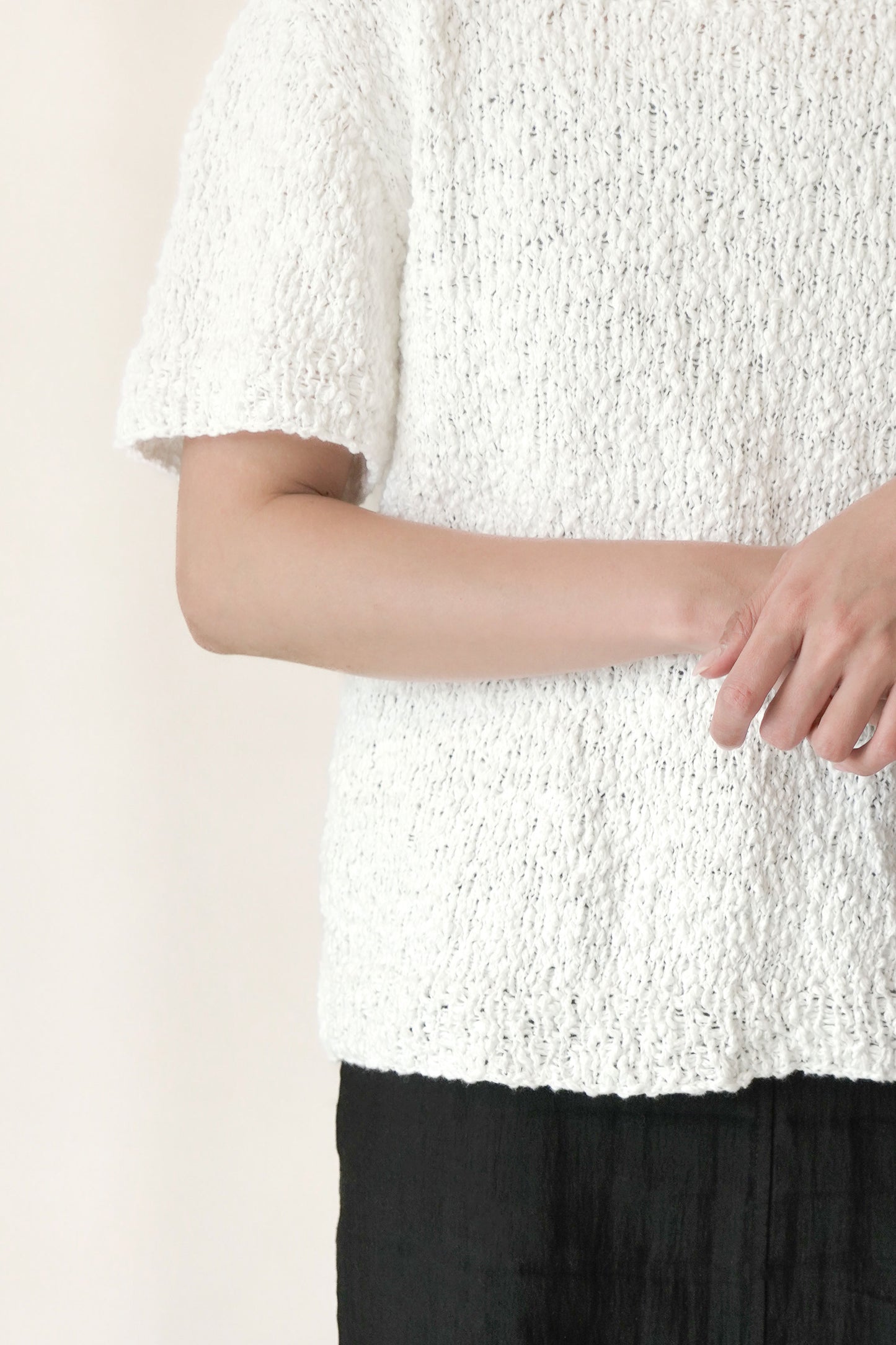 [PDF] Cotton Slub Top-down Short-sleeve (ENGLISH)