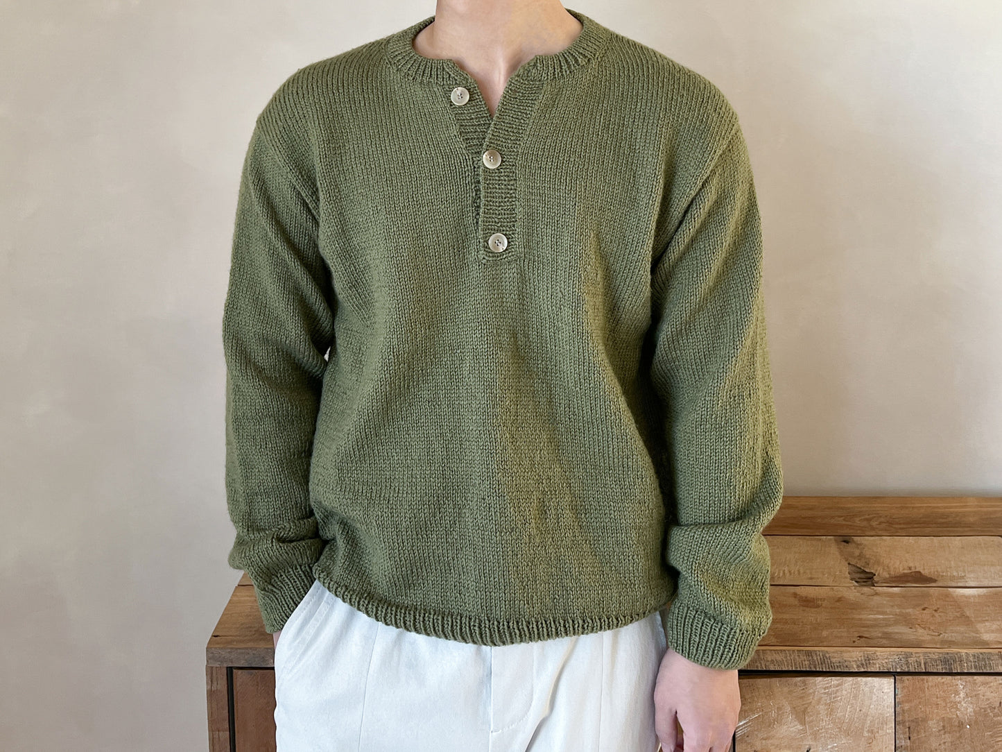 [PDF] Majestic Henley Neck Top-down Sweater (ENGLISH)