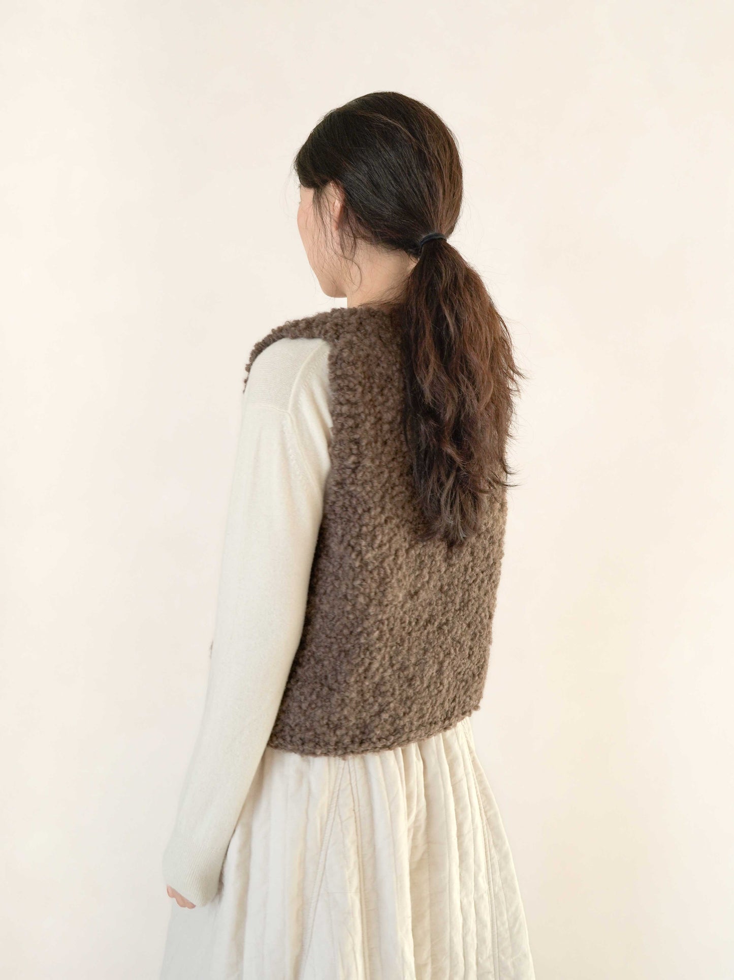 [PDF] Highland Alpaca Boucle Duffle Vest (ENGLISH)