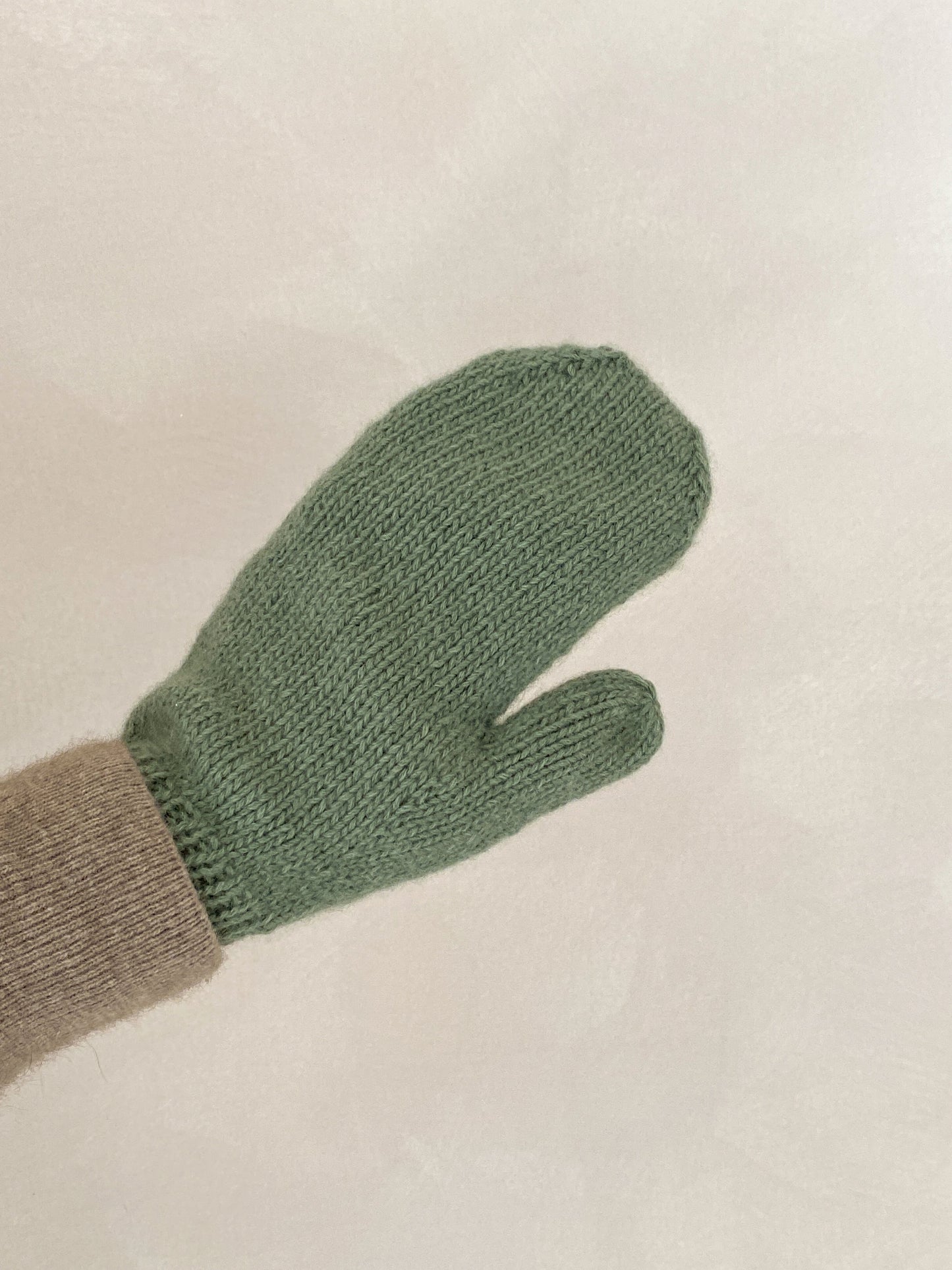 [PDF 도안] 솔로 캐시미어 손모아 장갑 (KOREAN)