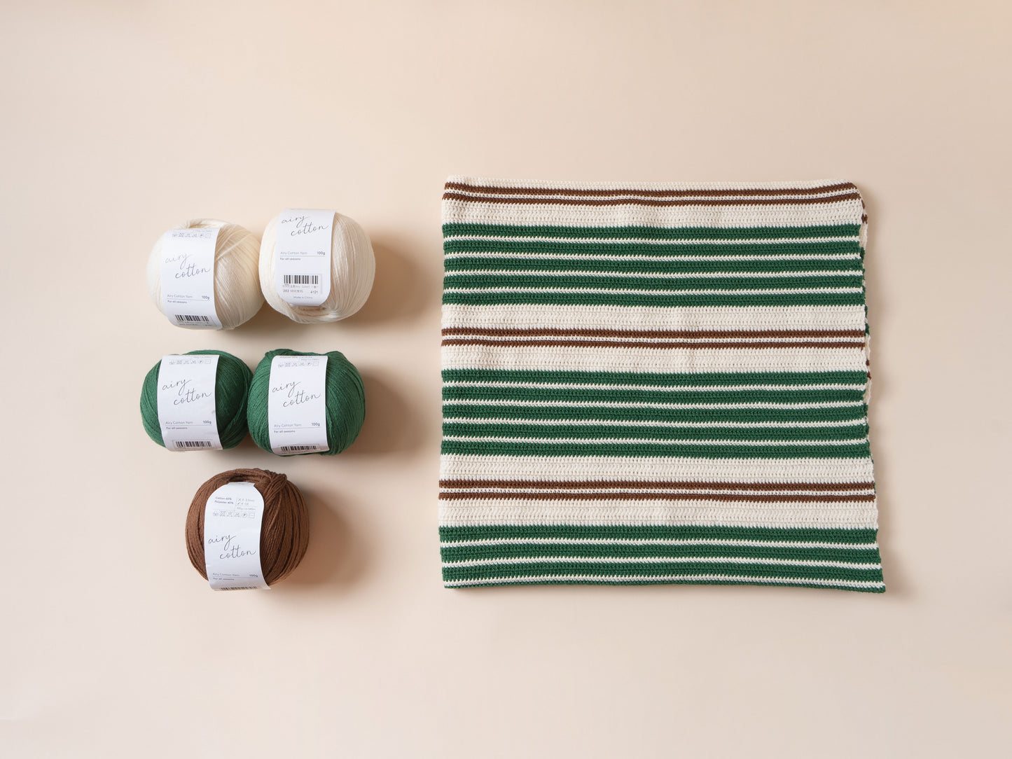 [PDF] Airy Cotton April Blanket (ENGLISH)