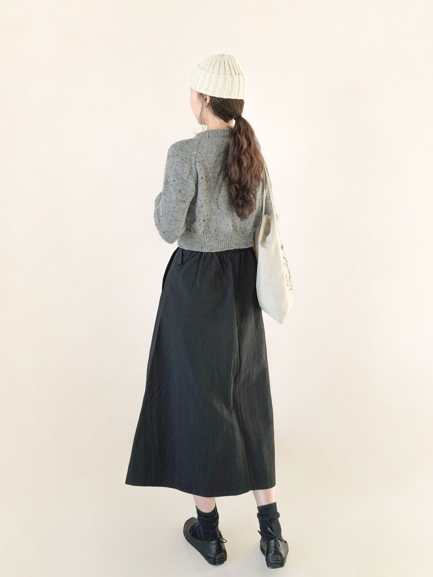 [PDF] Merino Blend DK Tweed Cropped Raglan Sweater (ENGLISH)