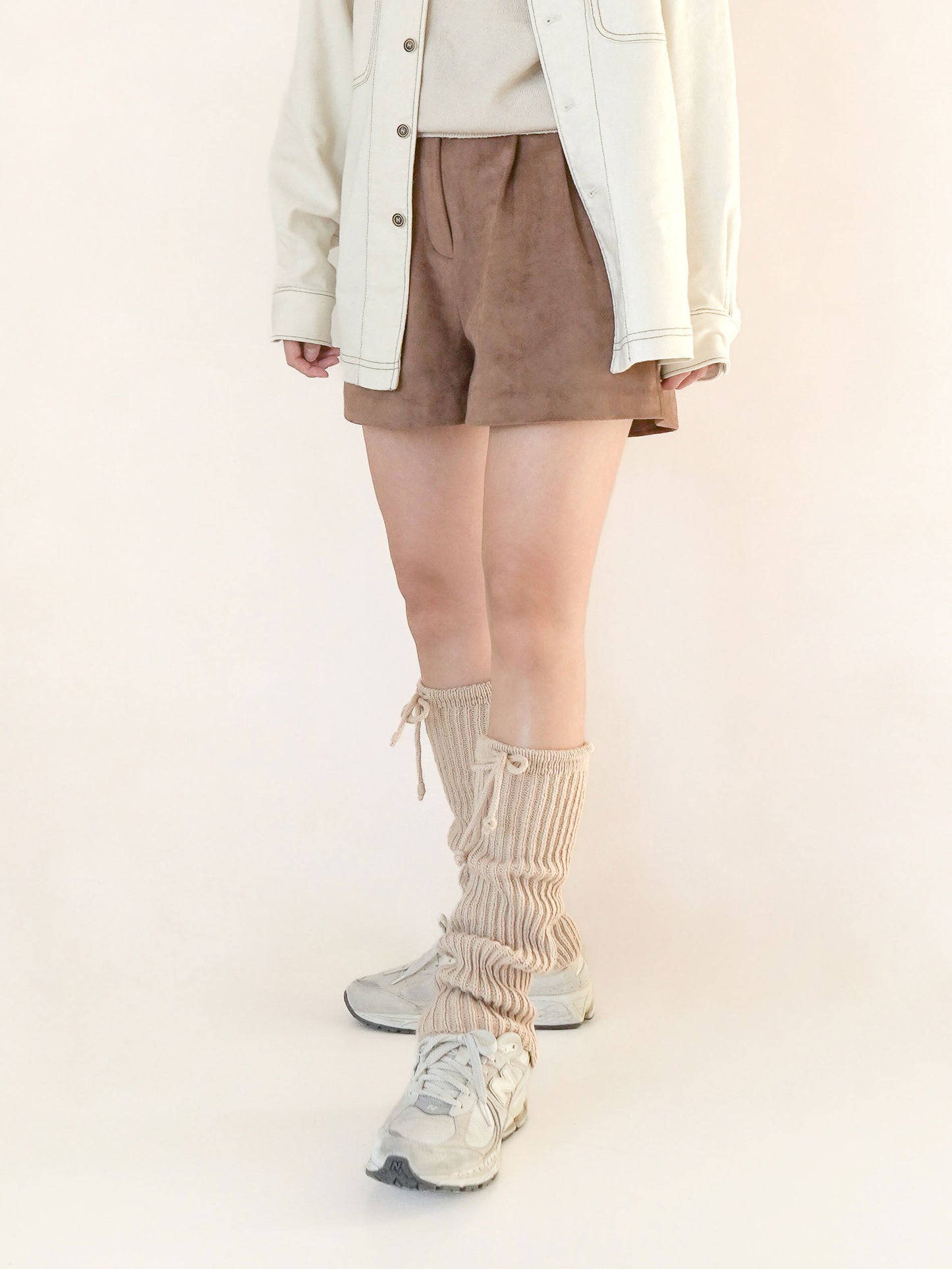 [PDF] Airy Cotton Brioche Leg Warmers (ENGLISH)