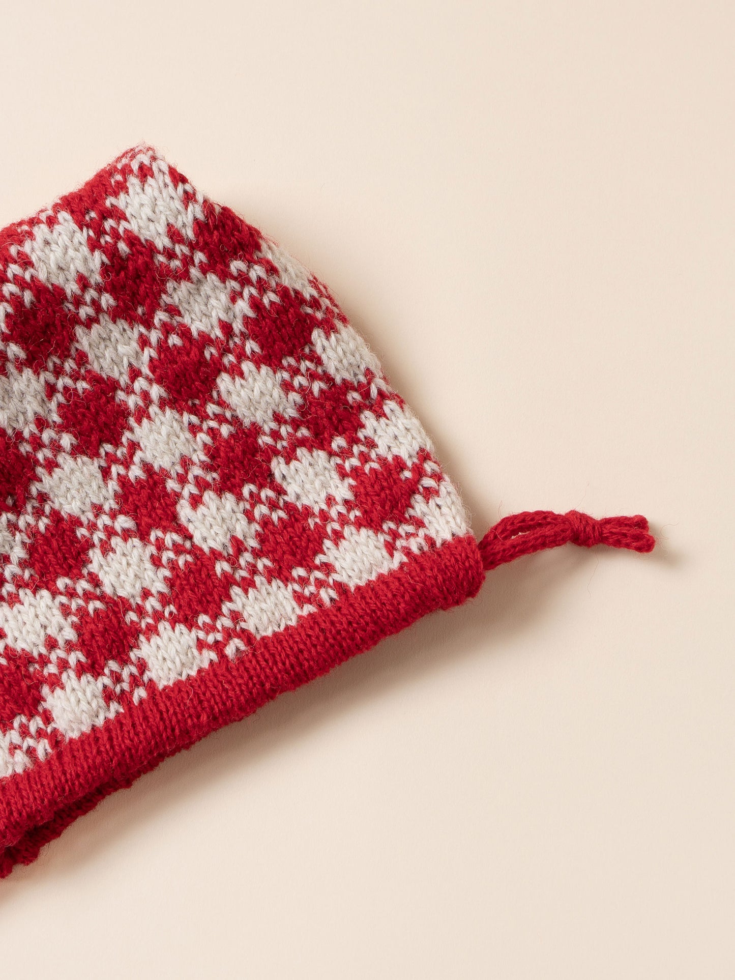 [PDF] Vintage Wool Gingham Check Drawstring Pouch (ENGLISH)