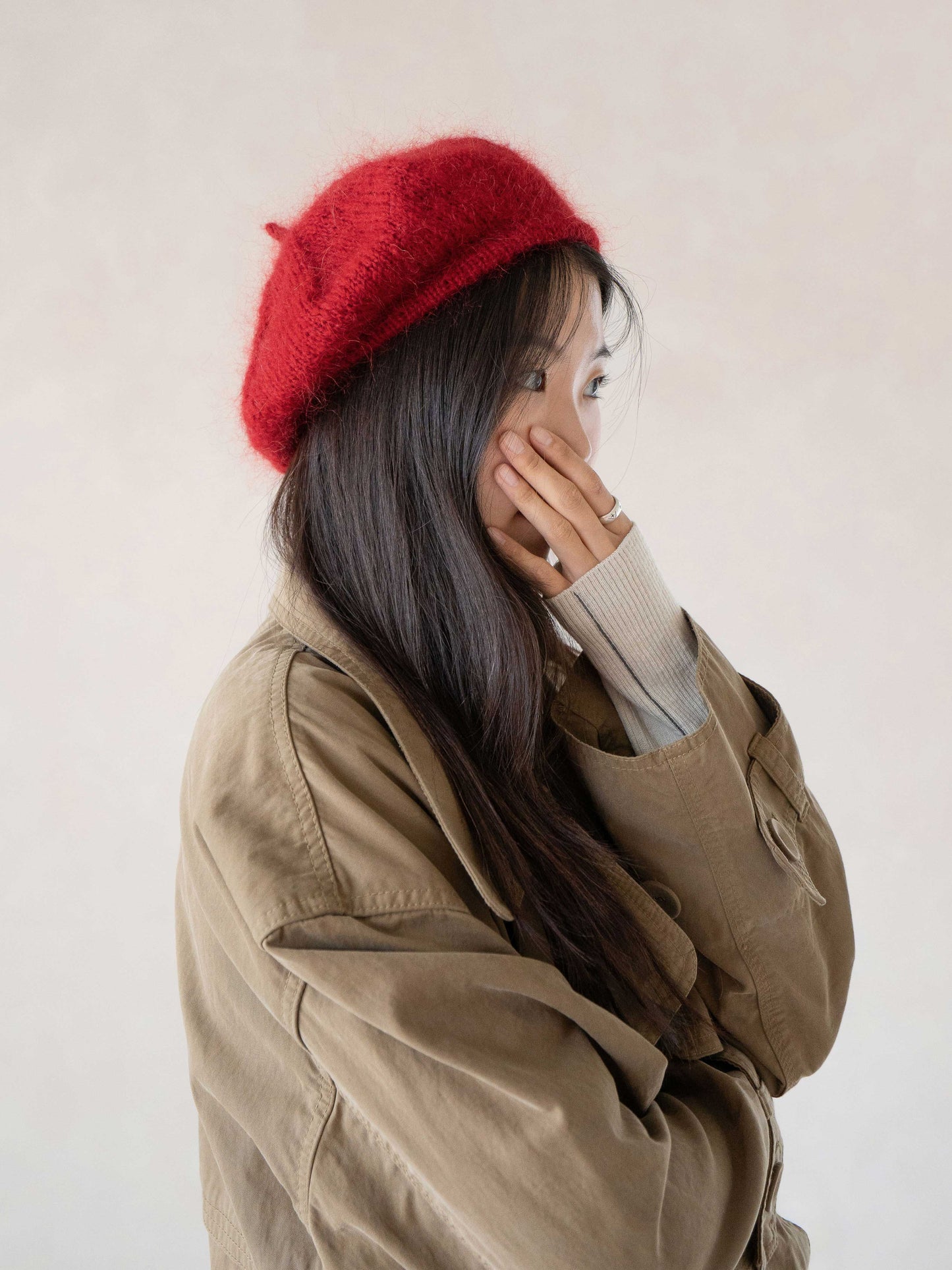 [PDF] Mohair Trendy French Beret (ENGLISH)