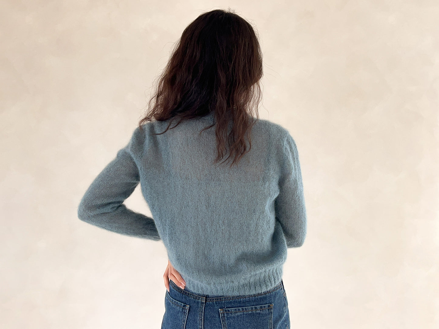 [PDF] Mulberry Silk Mohair Fog Cardigan (ENGLISH)
