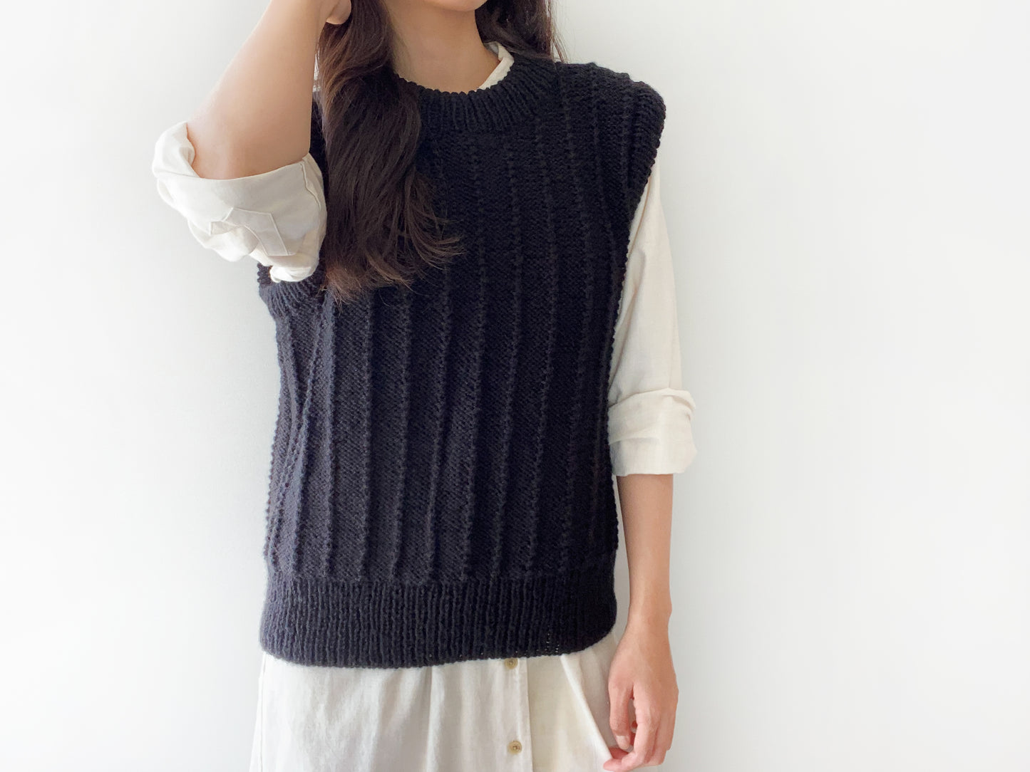 [PDF] Fashion Aran Basic Slipover (ENGLISH)