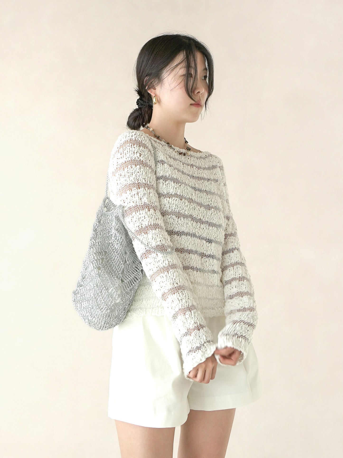 [PDF] Cotton Slub Casaria Ricotta Top-down Sweater (ENGLISH)