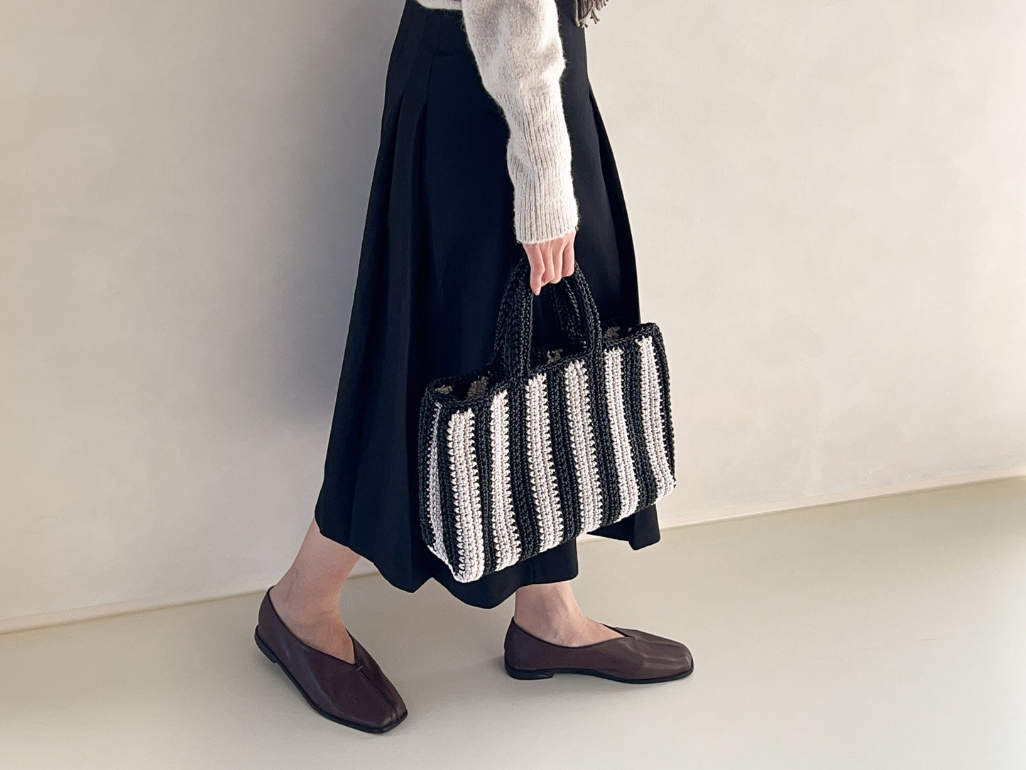 [PDF] I'm Not Leather Striped Bag (ENGLISH)