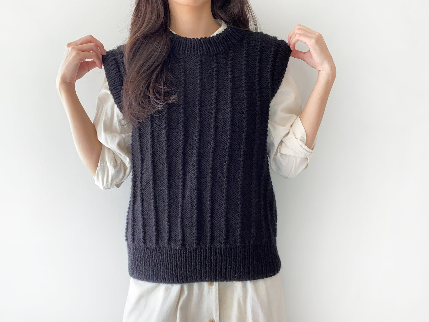 [PDF] Fashion Aran Basic Slipover (ENGLISH)