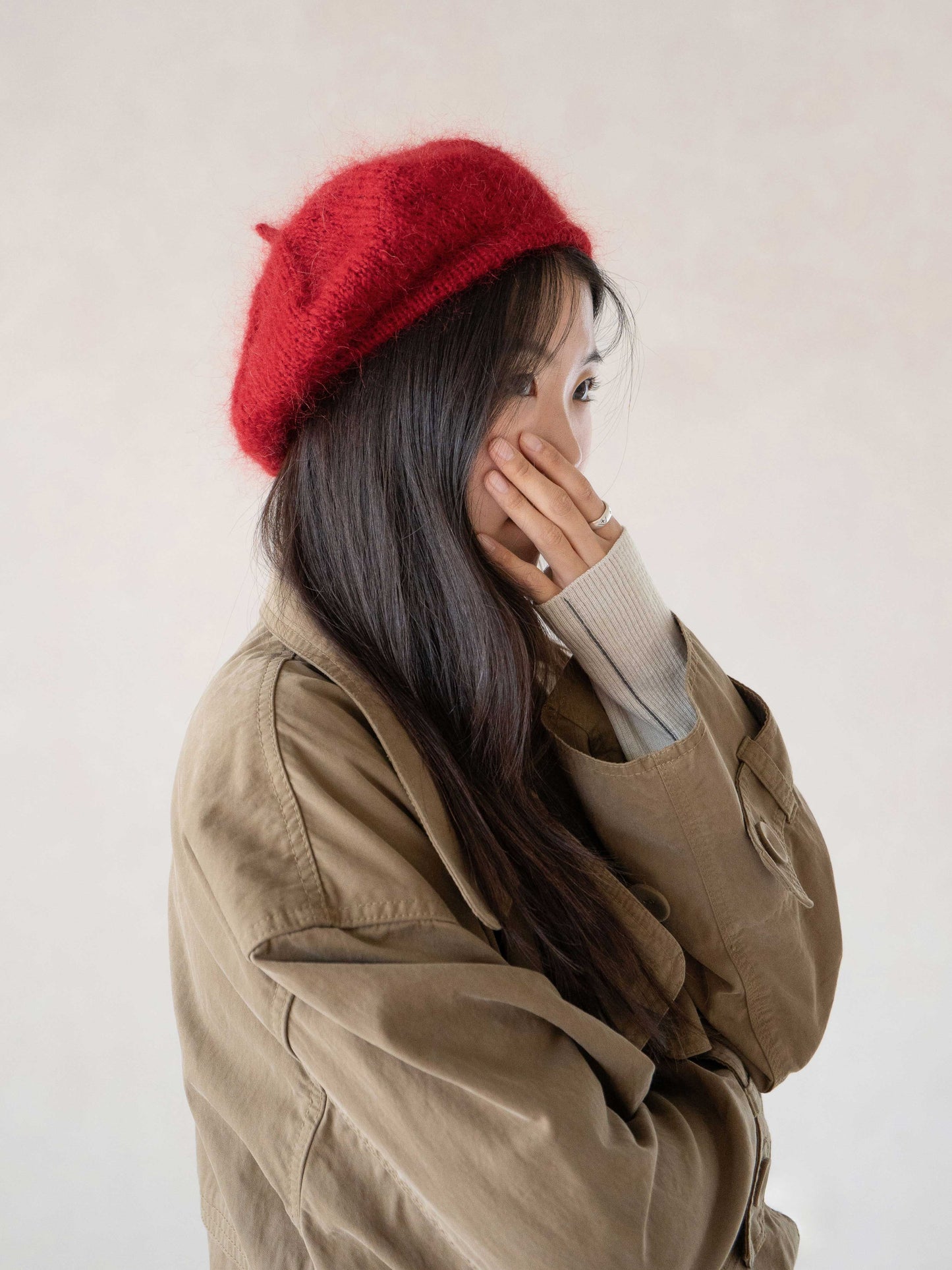 [PDF] Mohair Trendy French Beret (ENGLISH)