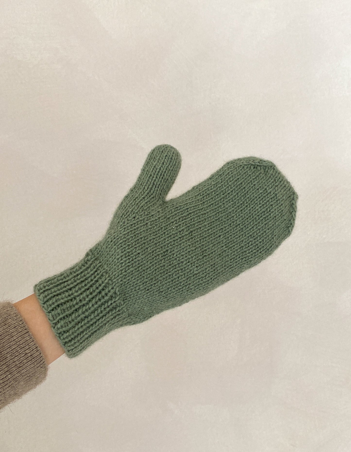 [PDF 도안] 솔로 캐시미어 손모아 장갑 (KOREAN)