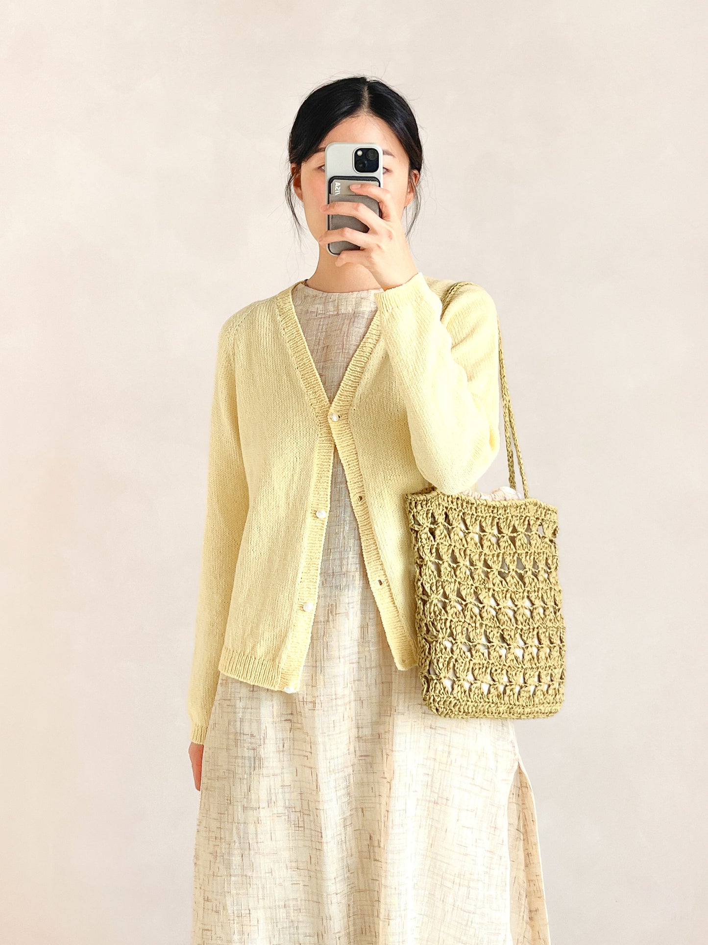 [PDF] Vegetable V-neck Cardigan (ENGLISH)