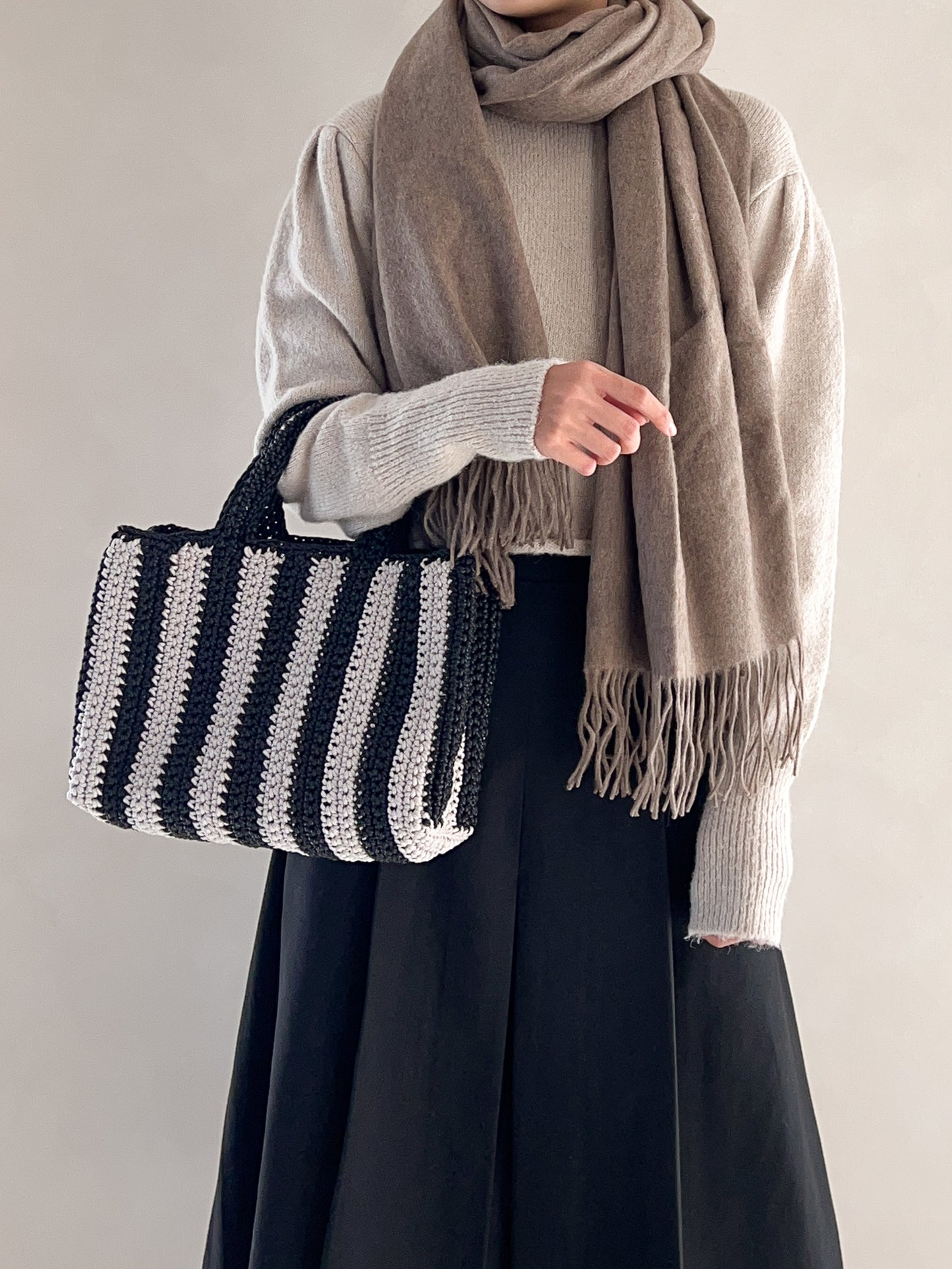 [PDF] I'm Not Leather Striped Bag (ENGLISH)