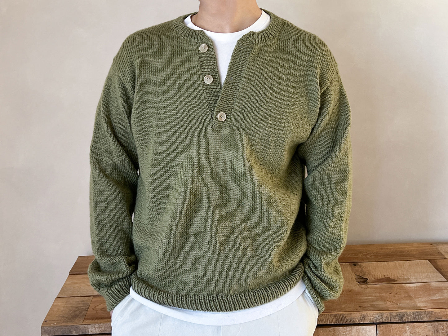 [PDF] Majestic Henley Neck Top-down Sweater (ENGLISH)